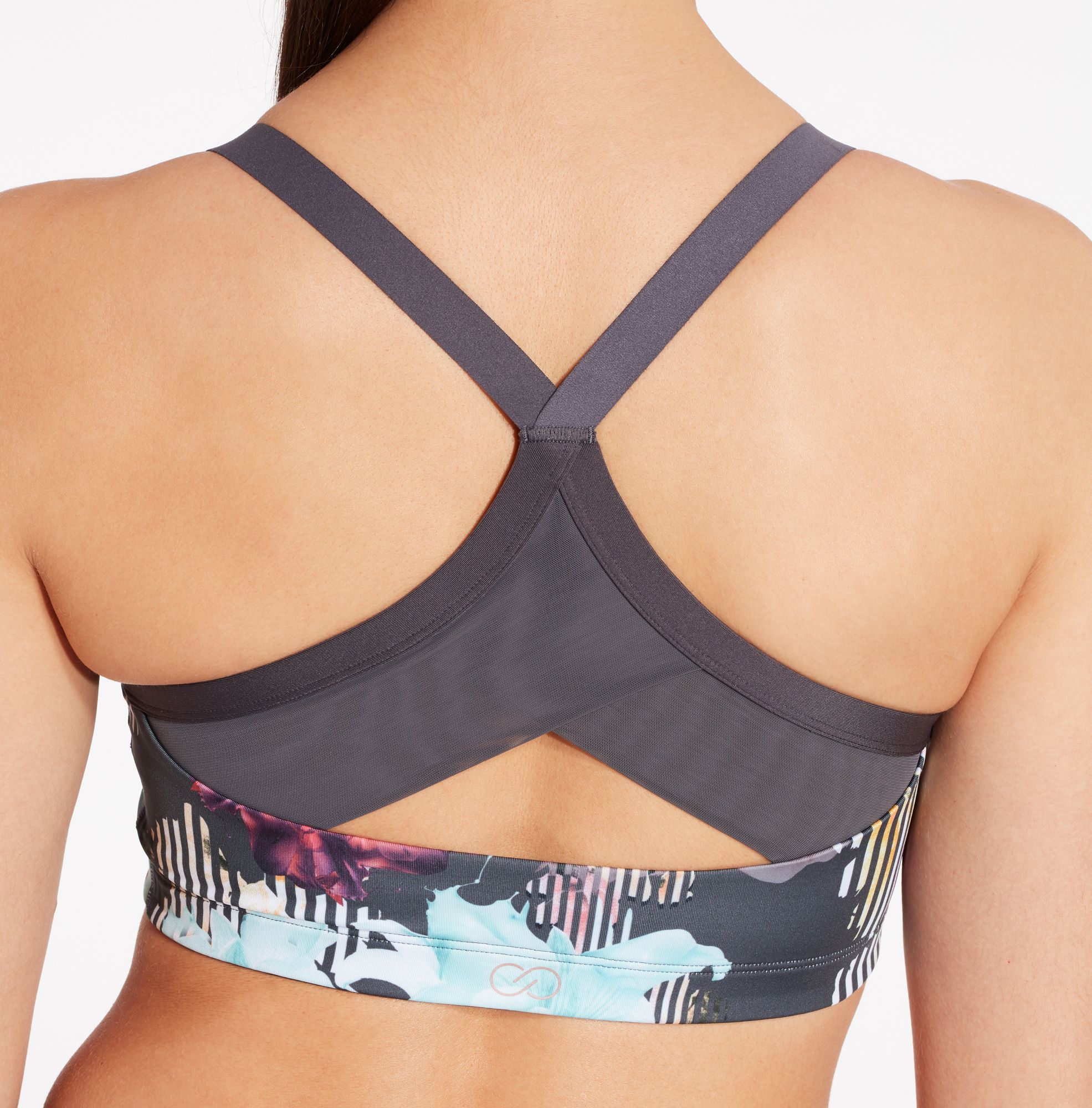 open back sports bra