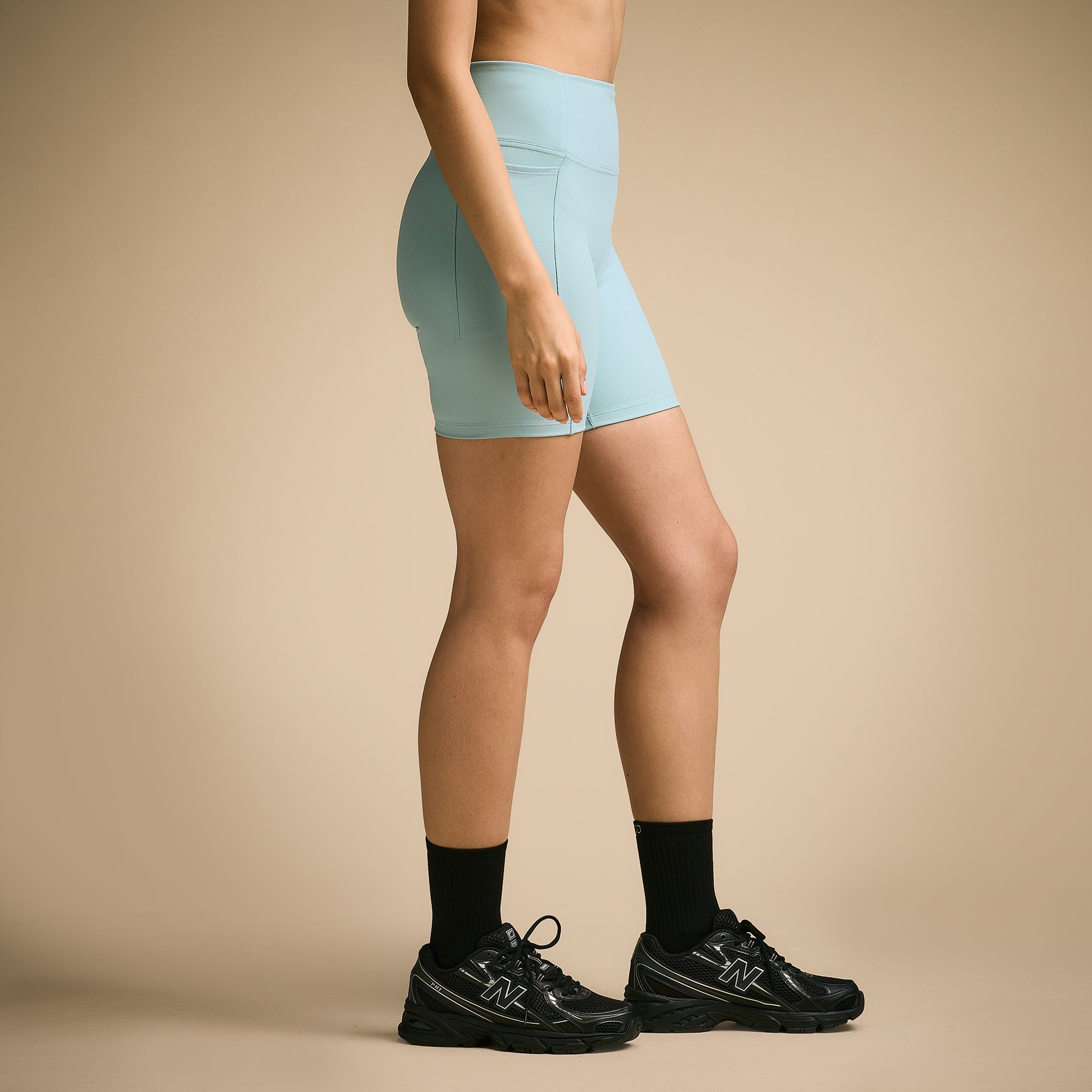 CALIA Women's Essential Rib 5” Bike Short product image