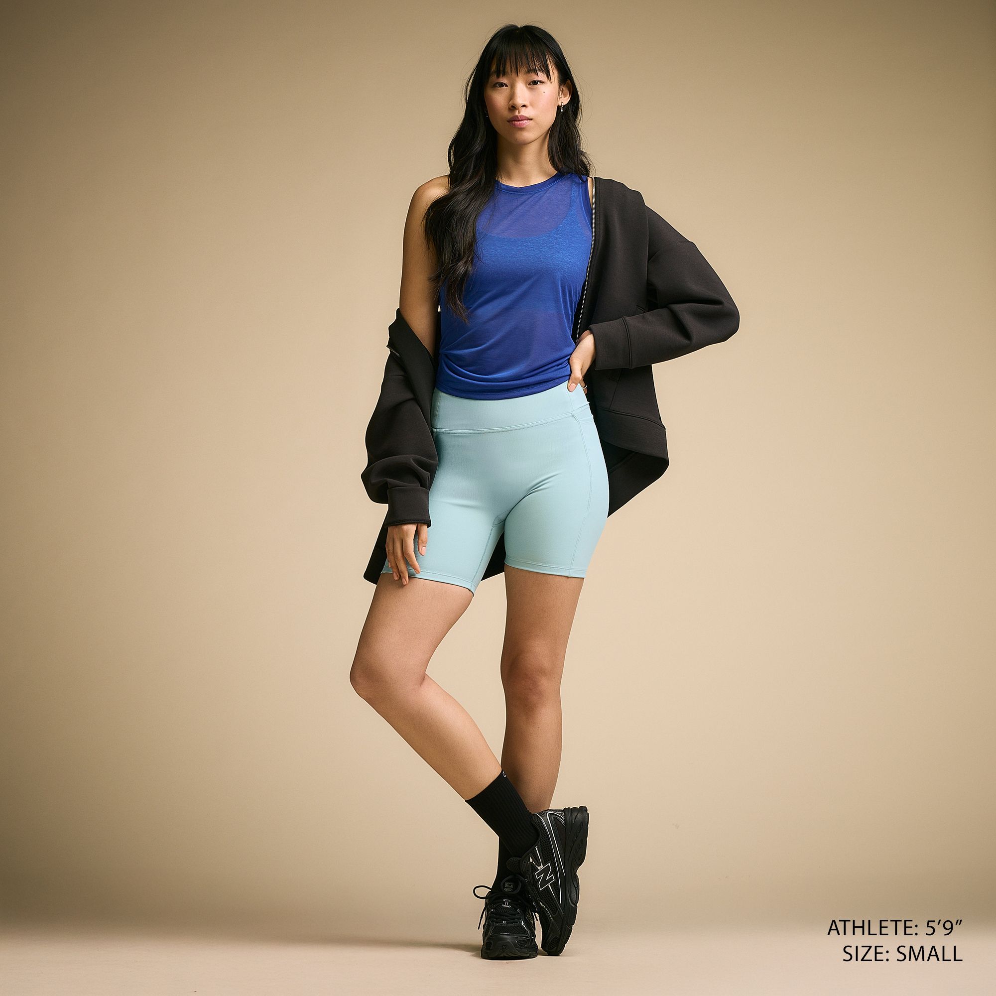 CALIA Women's Essential Rib 5” Bike Short product image