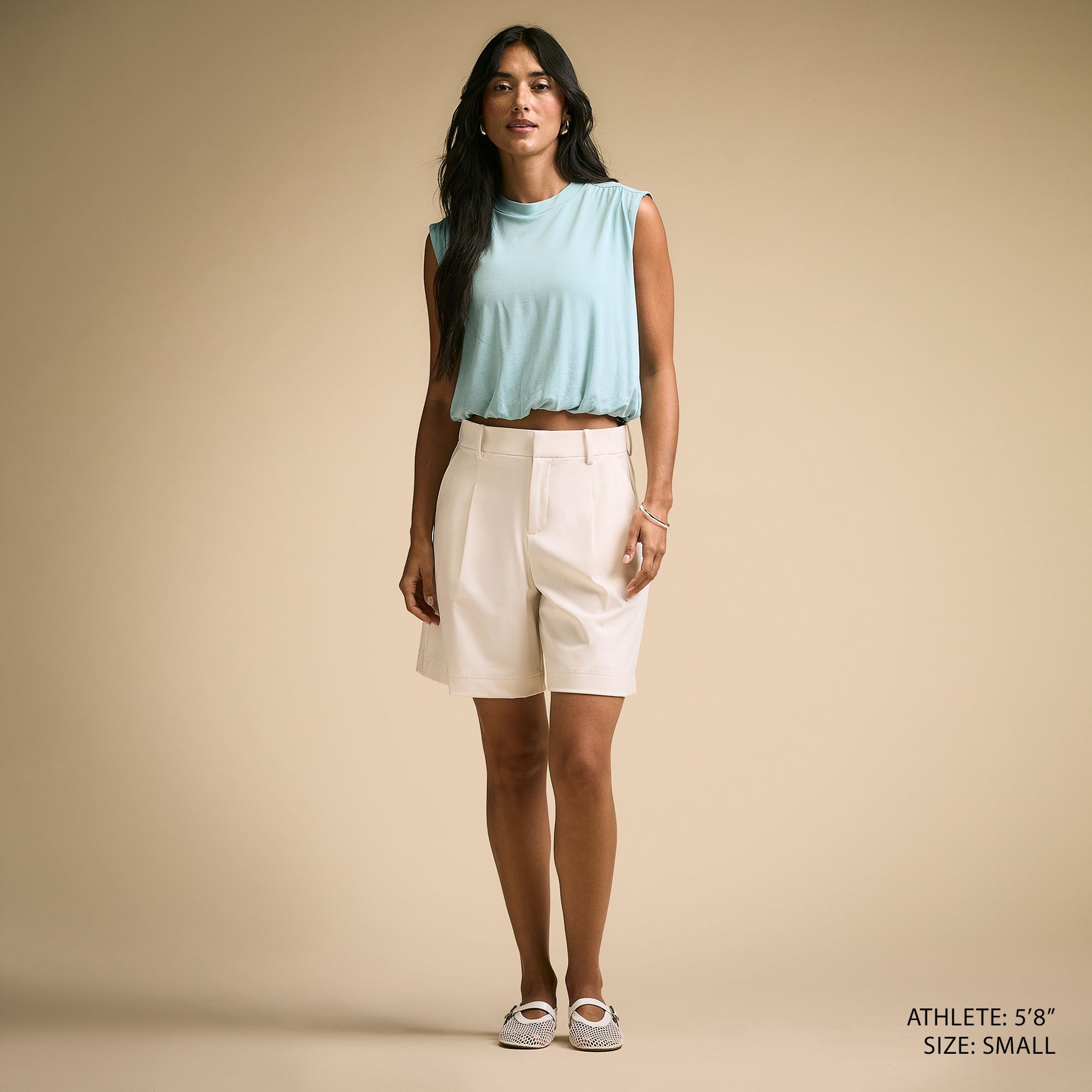 CALIA Women's Sandwash Bubble Hem Top product image