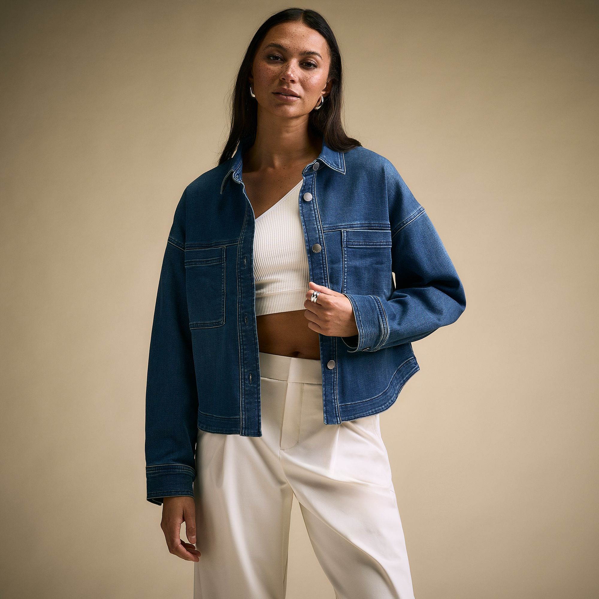 CALIA Women's Terry Jean Jacket product image