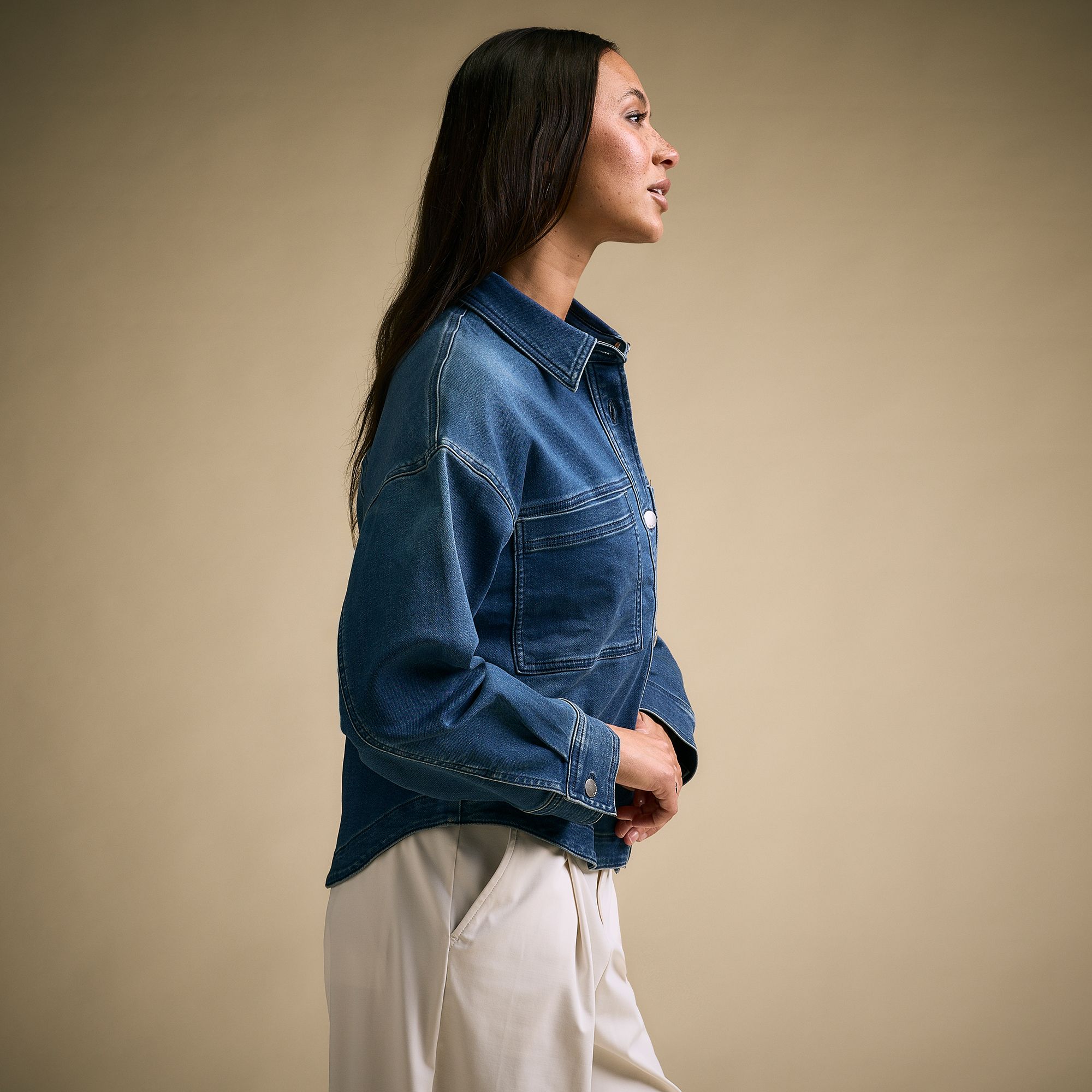 CALIA Women's Terry Jean Jacket product image