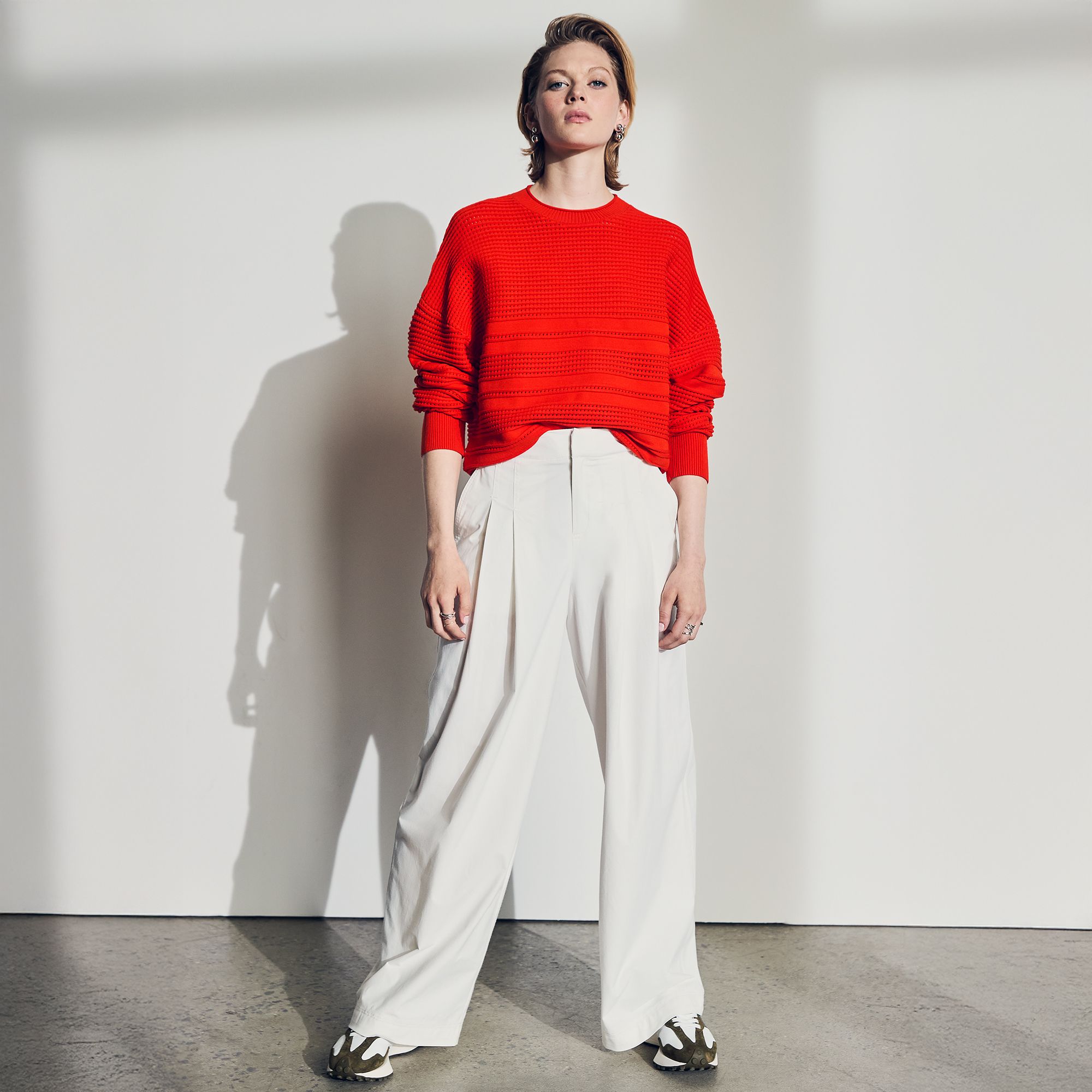 CALIA Women's Effortless Nyluxe Pleated Trouser product image