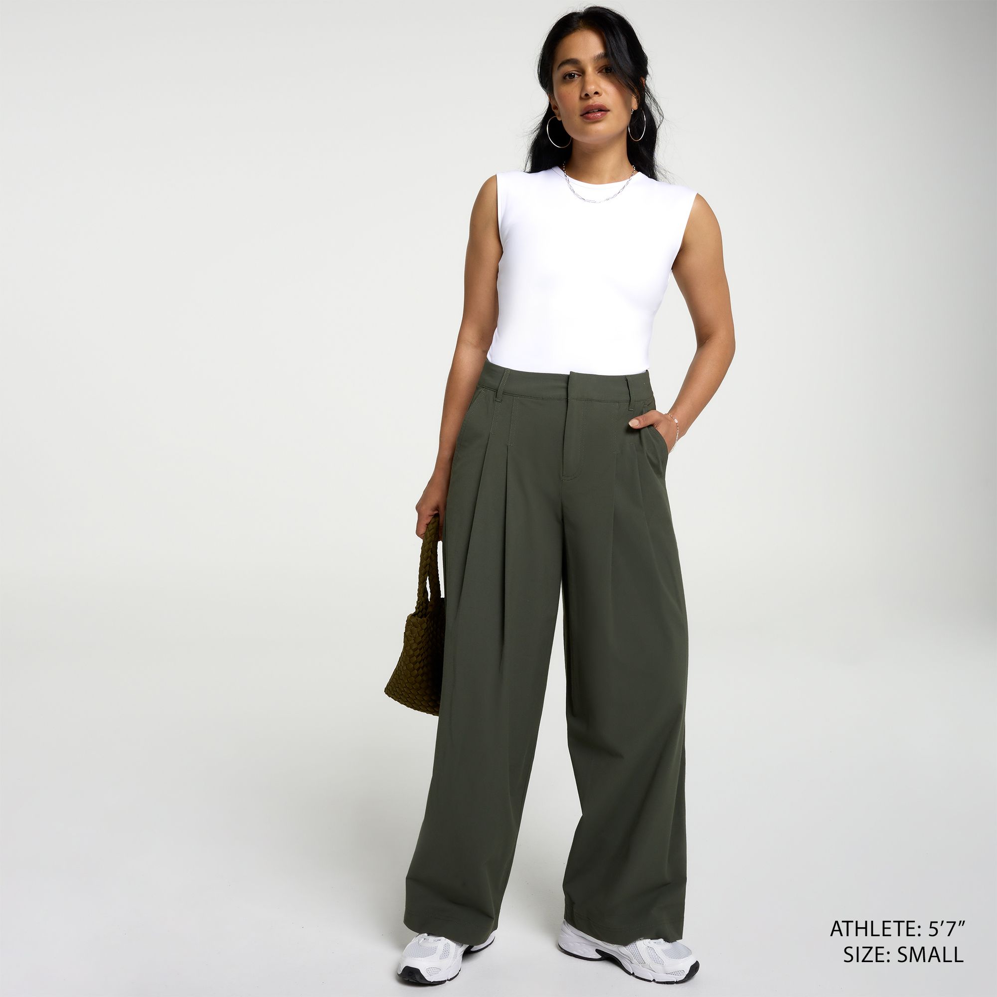 CALIA Women's Effortless Nyluxe Pleated Trouser product image