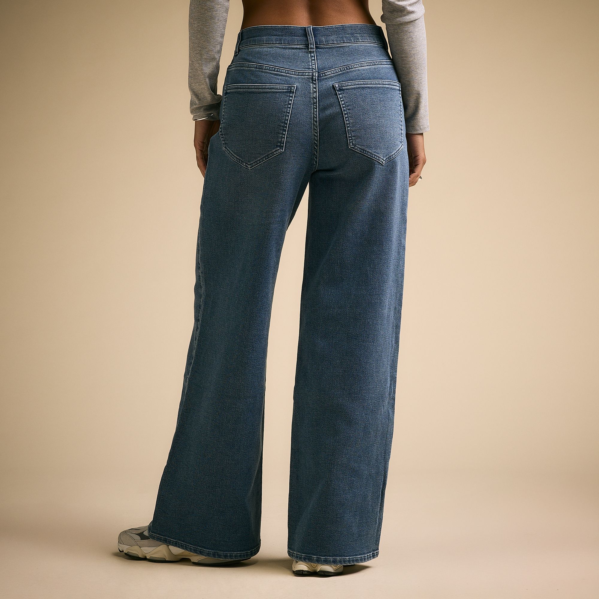 CALIA Women's Effortless Denim Wide Leg Pant product image