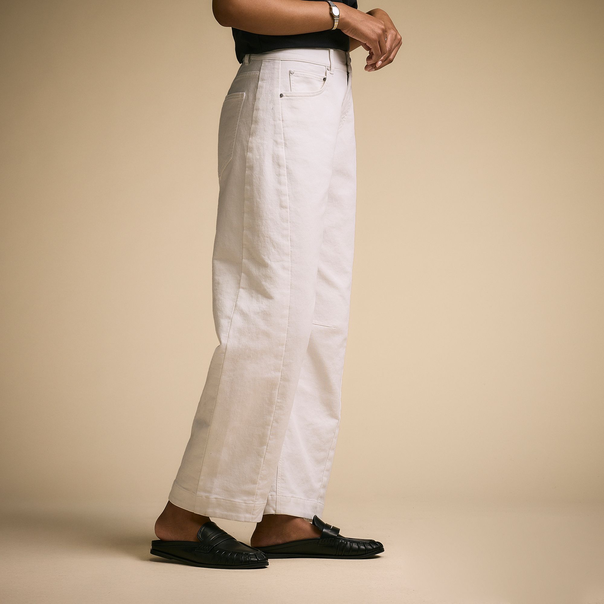 CALIA Women's Effortless Denim Barrel Pant product image