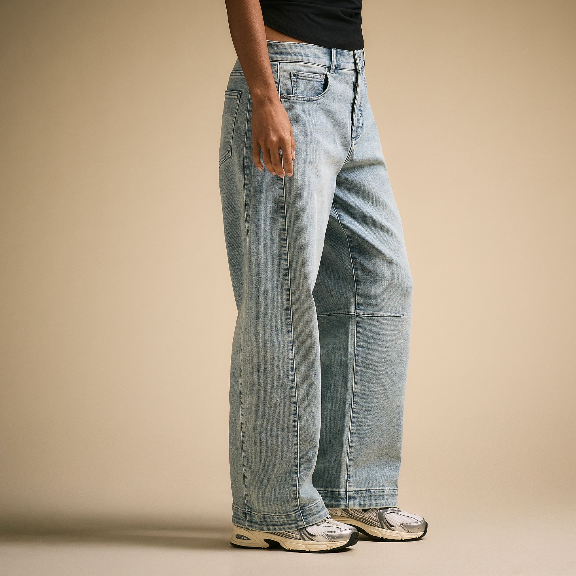 CALIA Women's Effortless Denim Barrel Pant product image