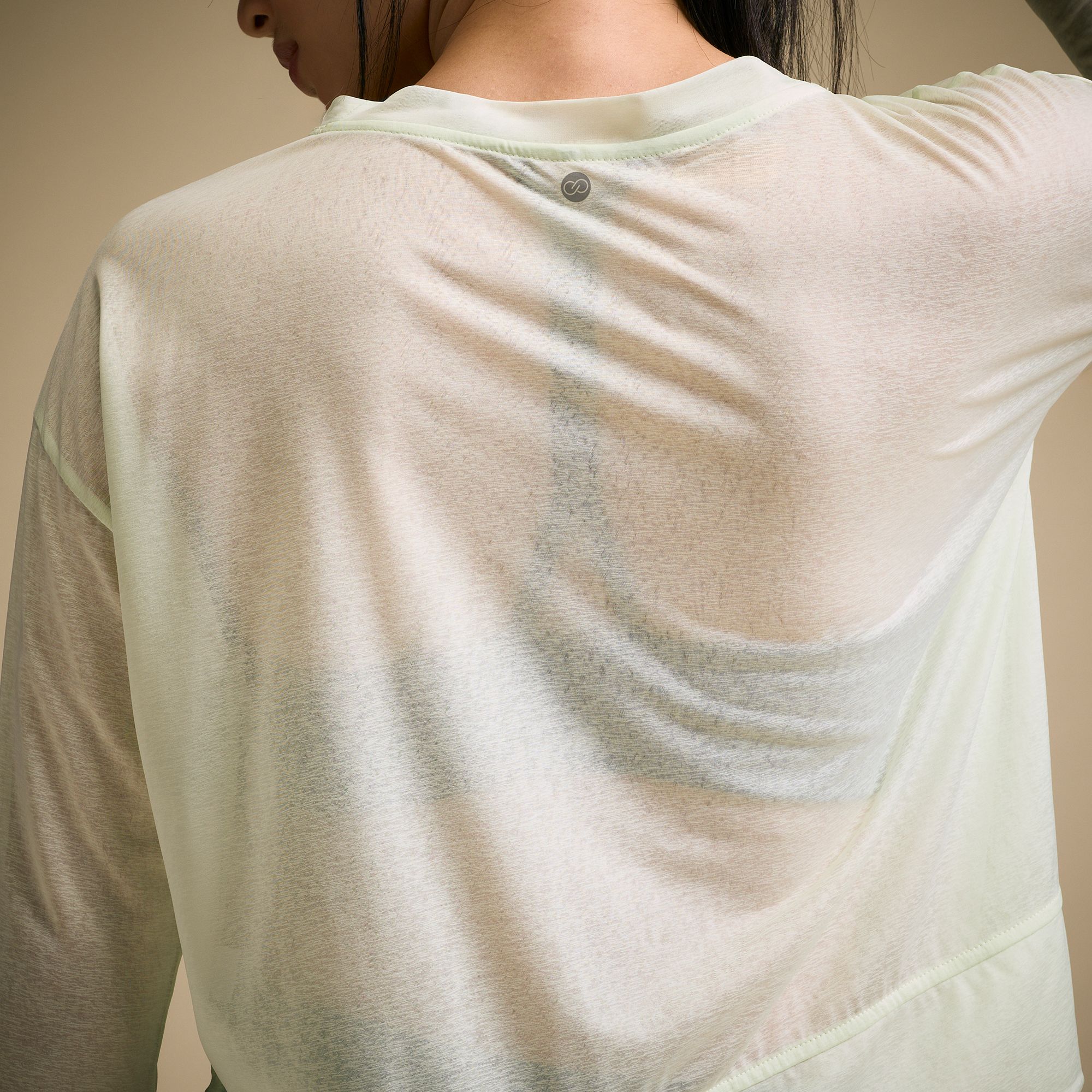 CALIA Women's Exhale Long Sleeve Pleated Shirt product image