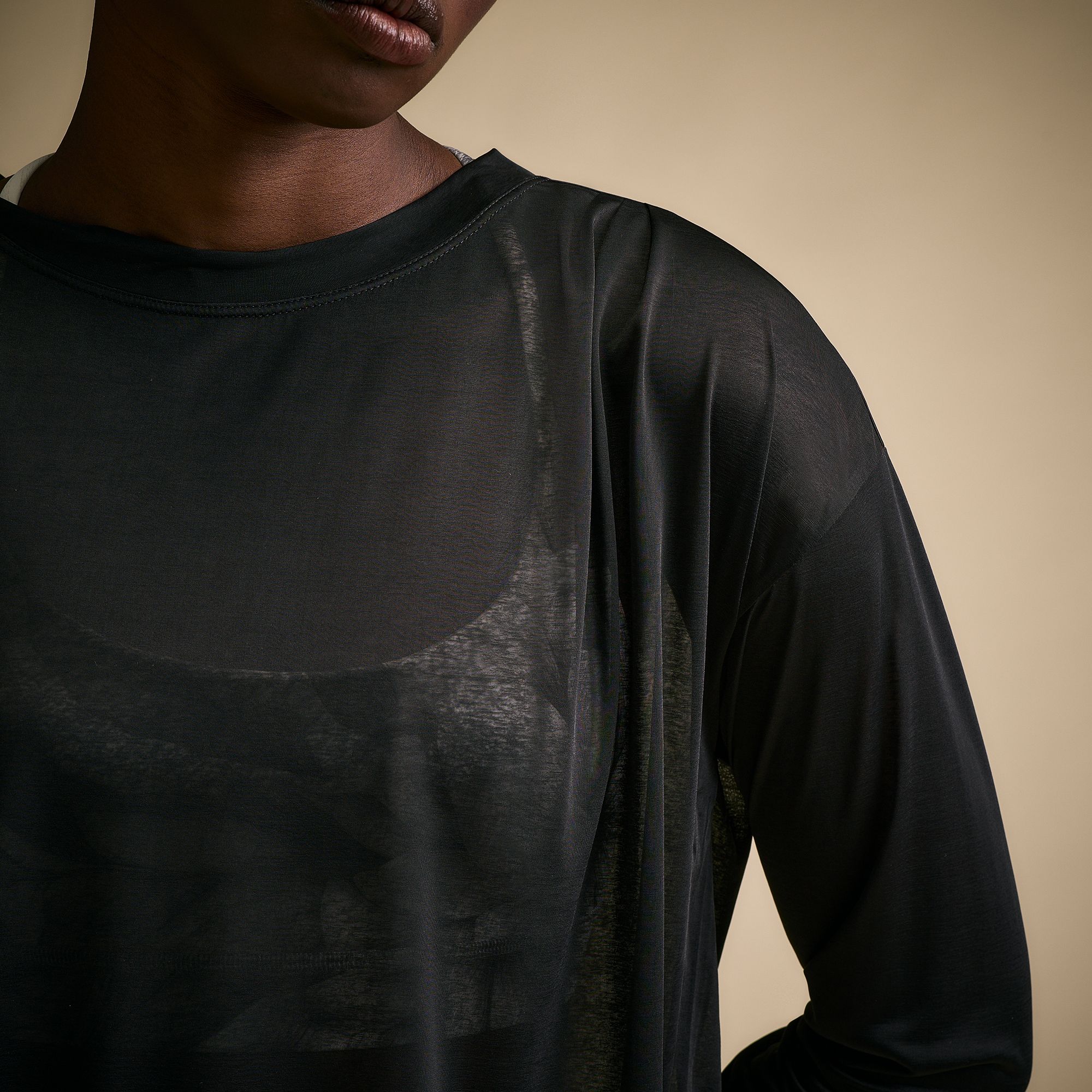 CALIA Women's Exhale Long Sleeve Pleated Shirt product image