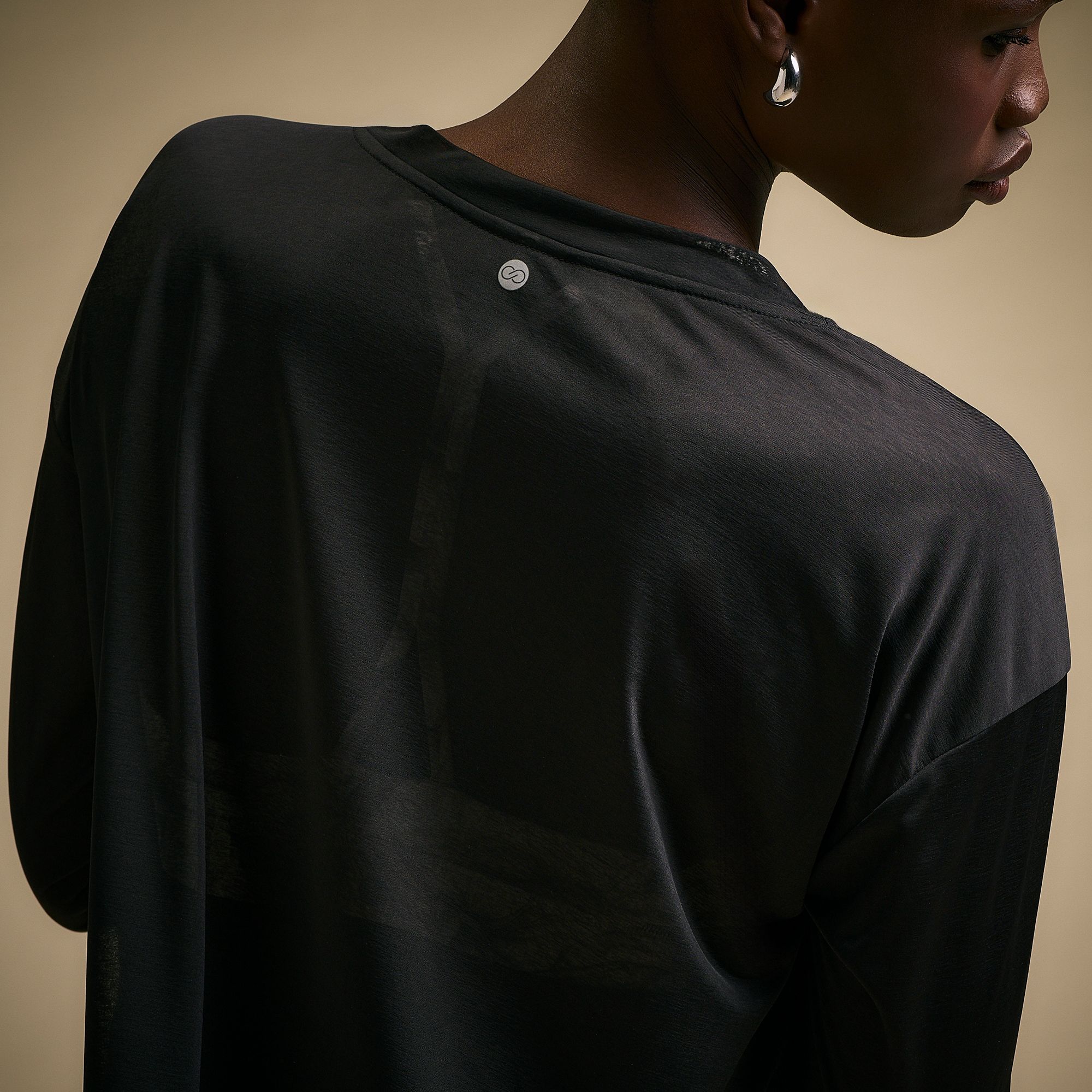 CALIA Women's Exhale Long Sleeve Pleated Shirt product image