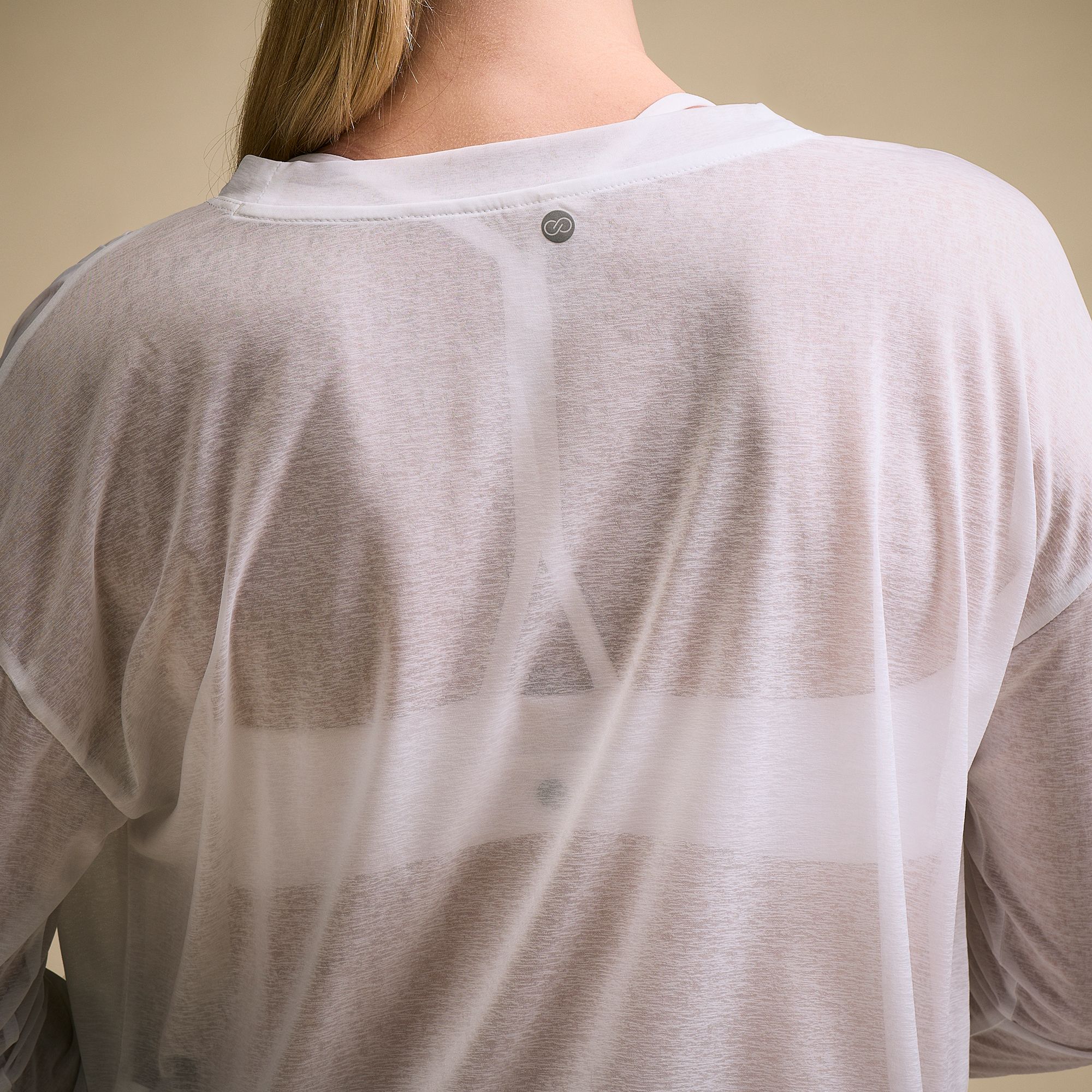 CALIA Women's Exhale Long Sleeve Pleated Shirt product image