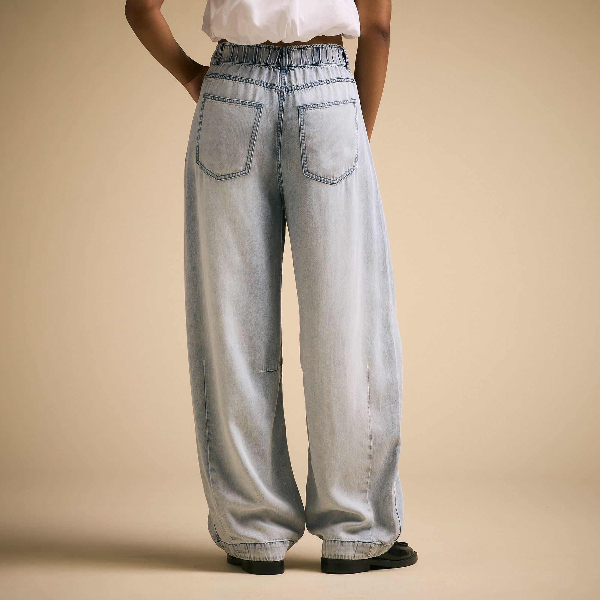 CALIA Women's Chambray Relaxed Barrel Pant product image