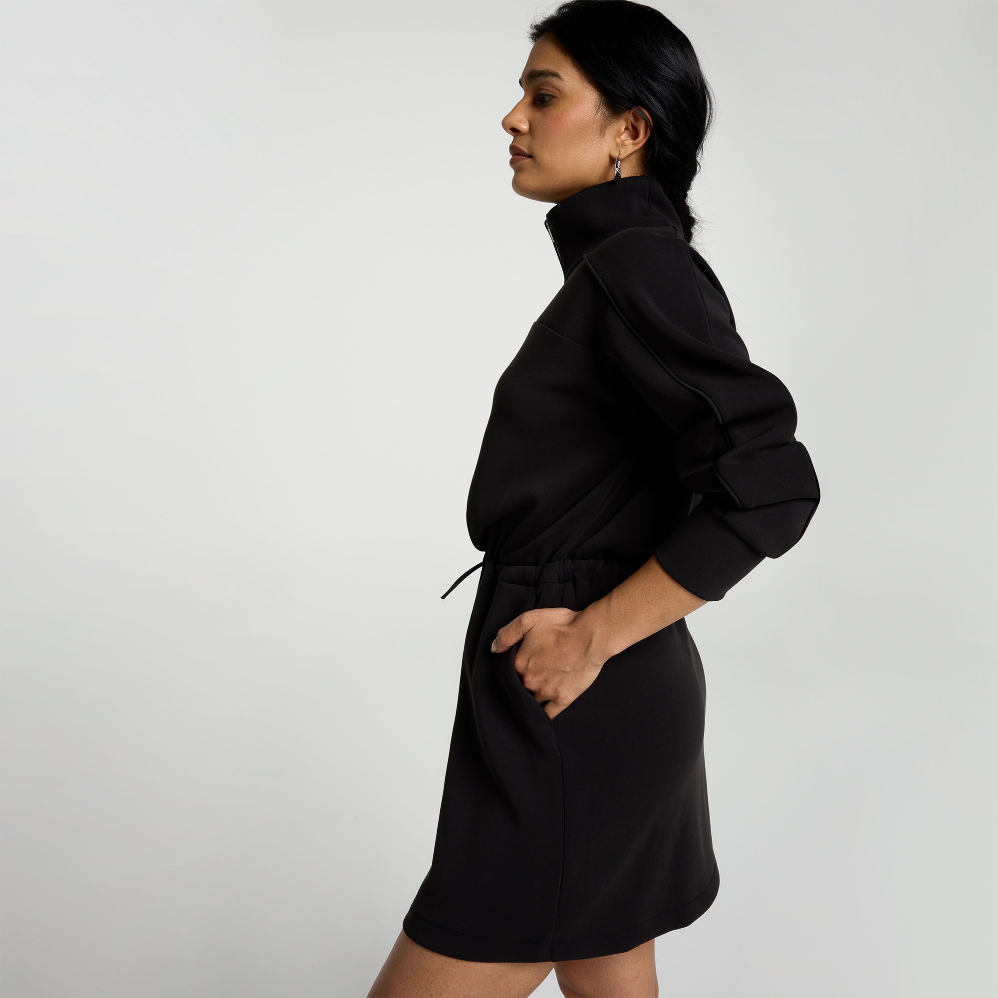 CALIA Women's Sandwash 1/4 Zip Dress product image