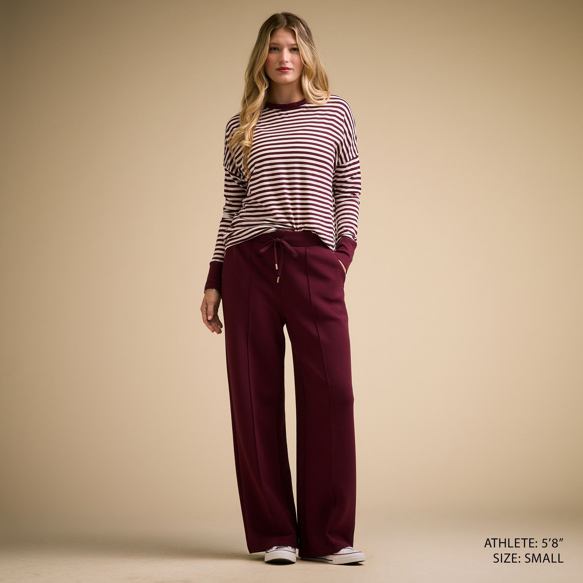 CALIA Women's Soft Scuba Wide Leg Pant product image