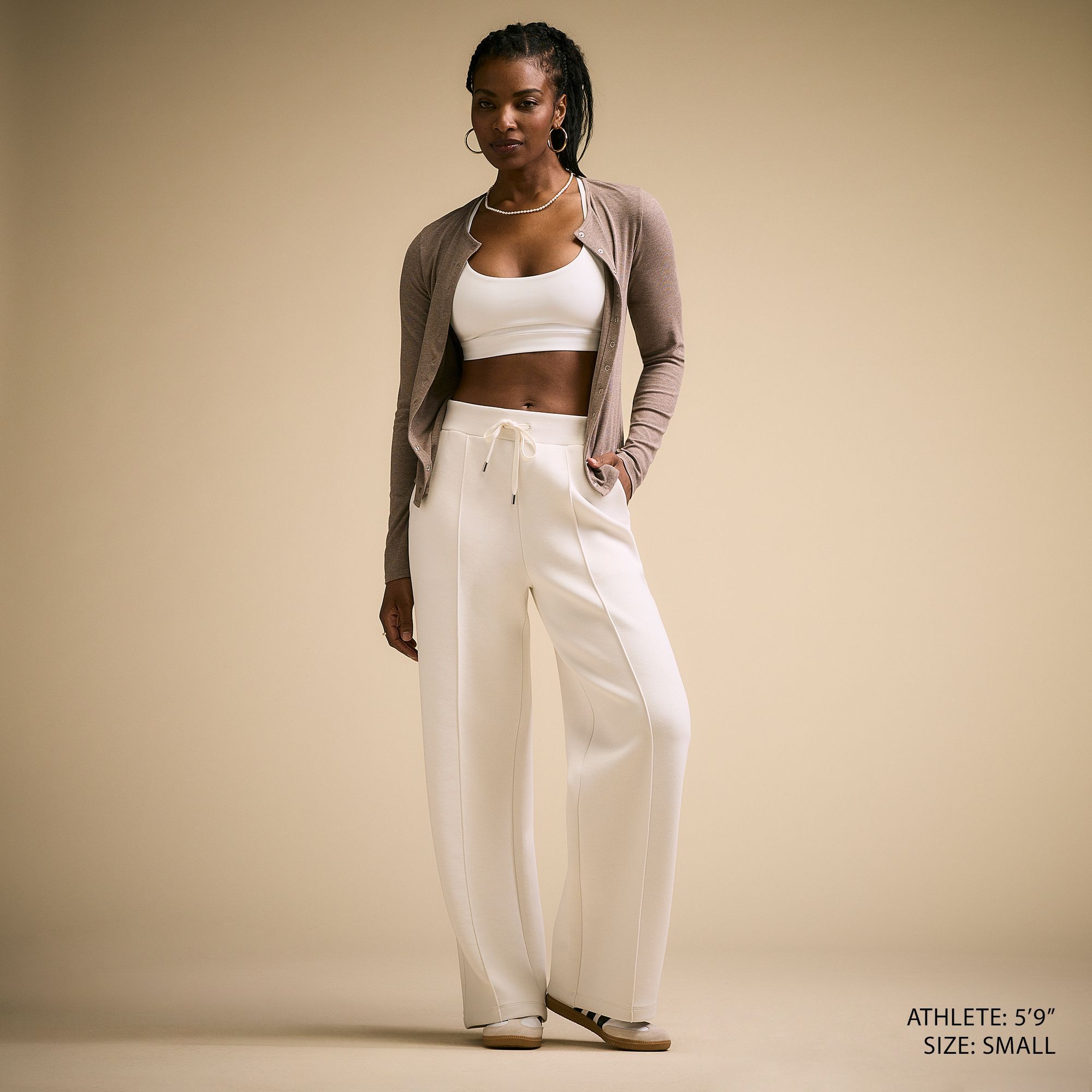 CALIA Women's Soft Scuba Wide Leg Pant product image