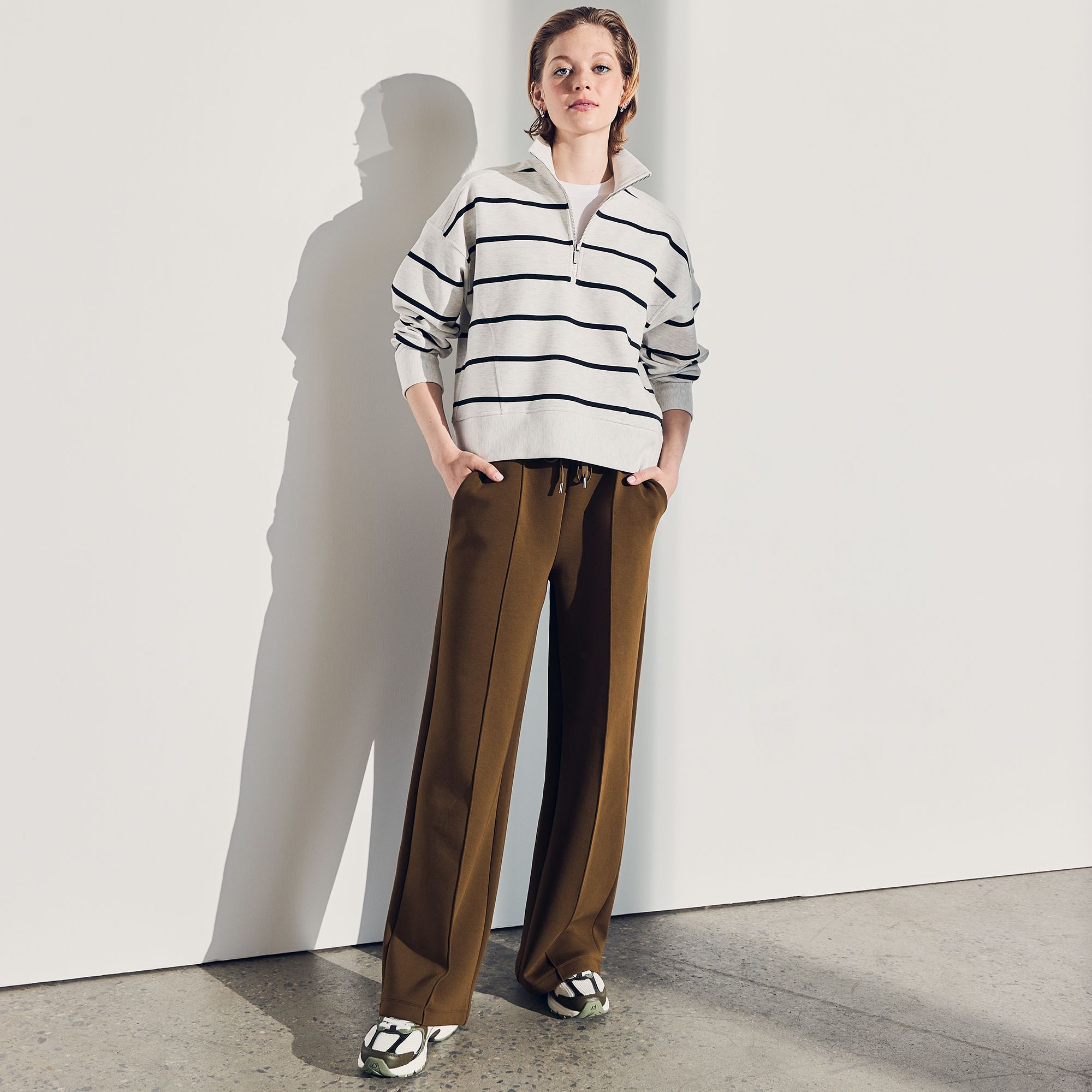 CALIA Women's Soft Scuba Wide Leg Pant product image