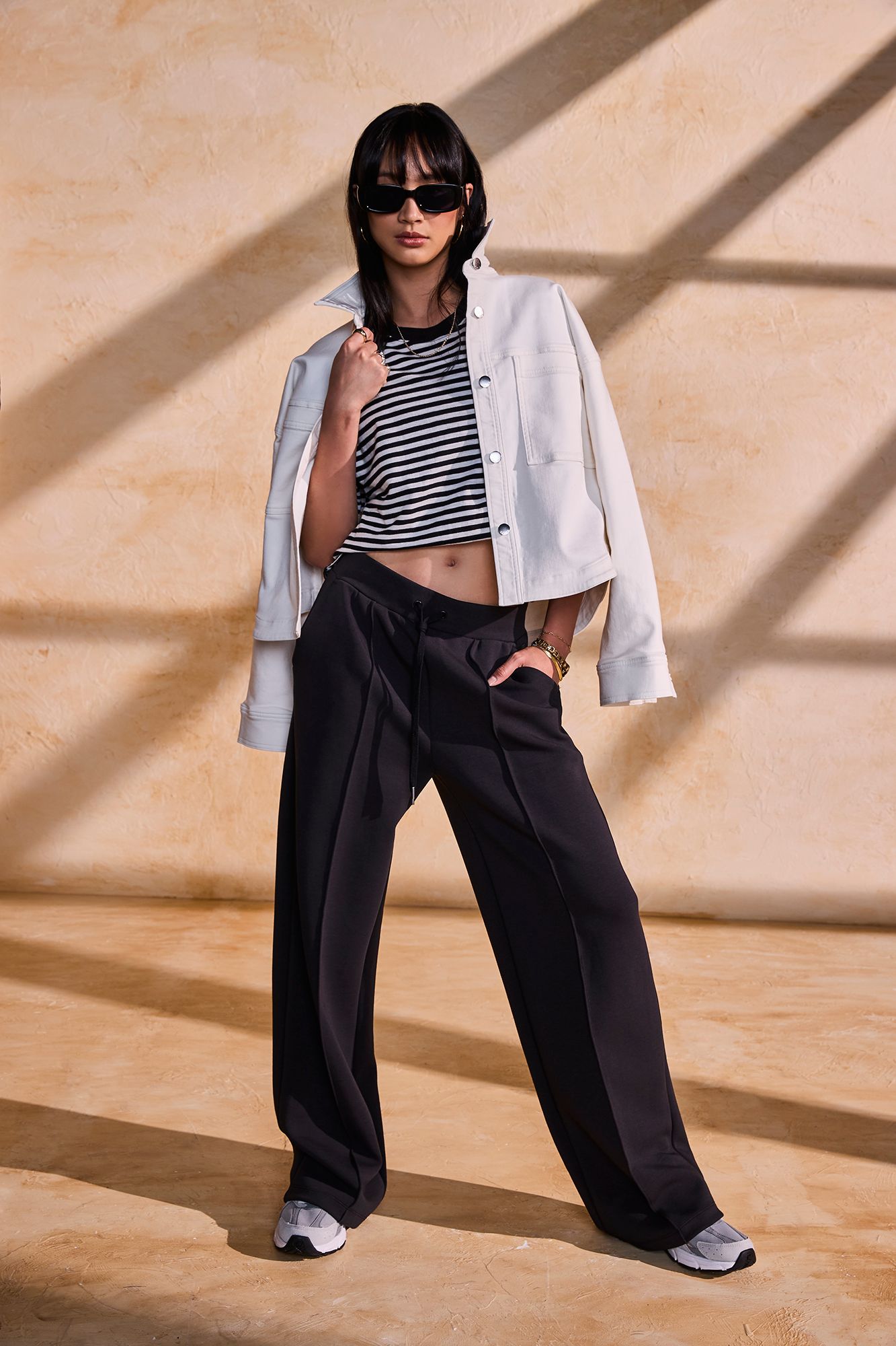 CALIA Women's Soft Scuba Wide Leg Pant product image