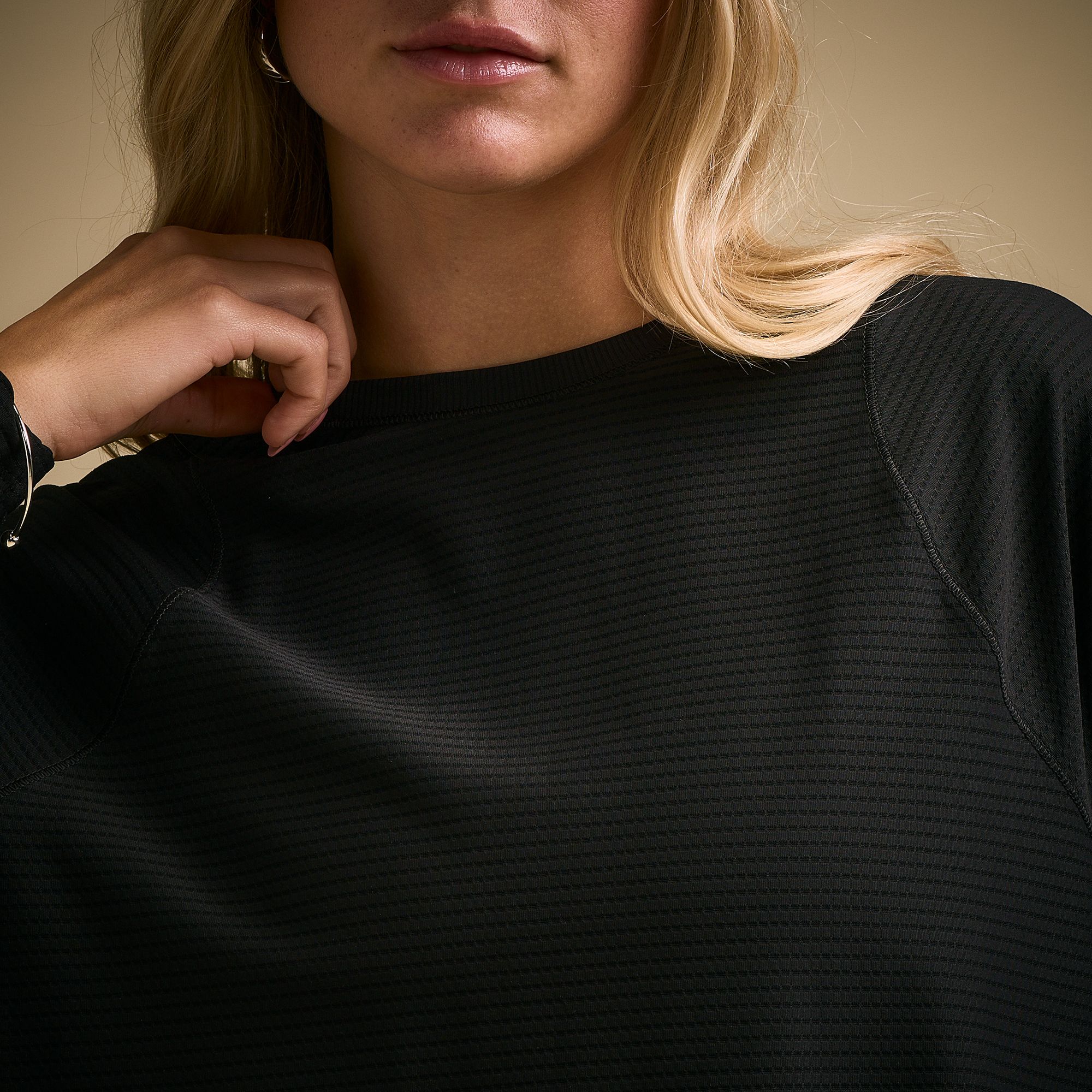 CALIA Women's Renew Seamed Cropped Long Sleeve Top product image