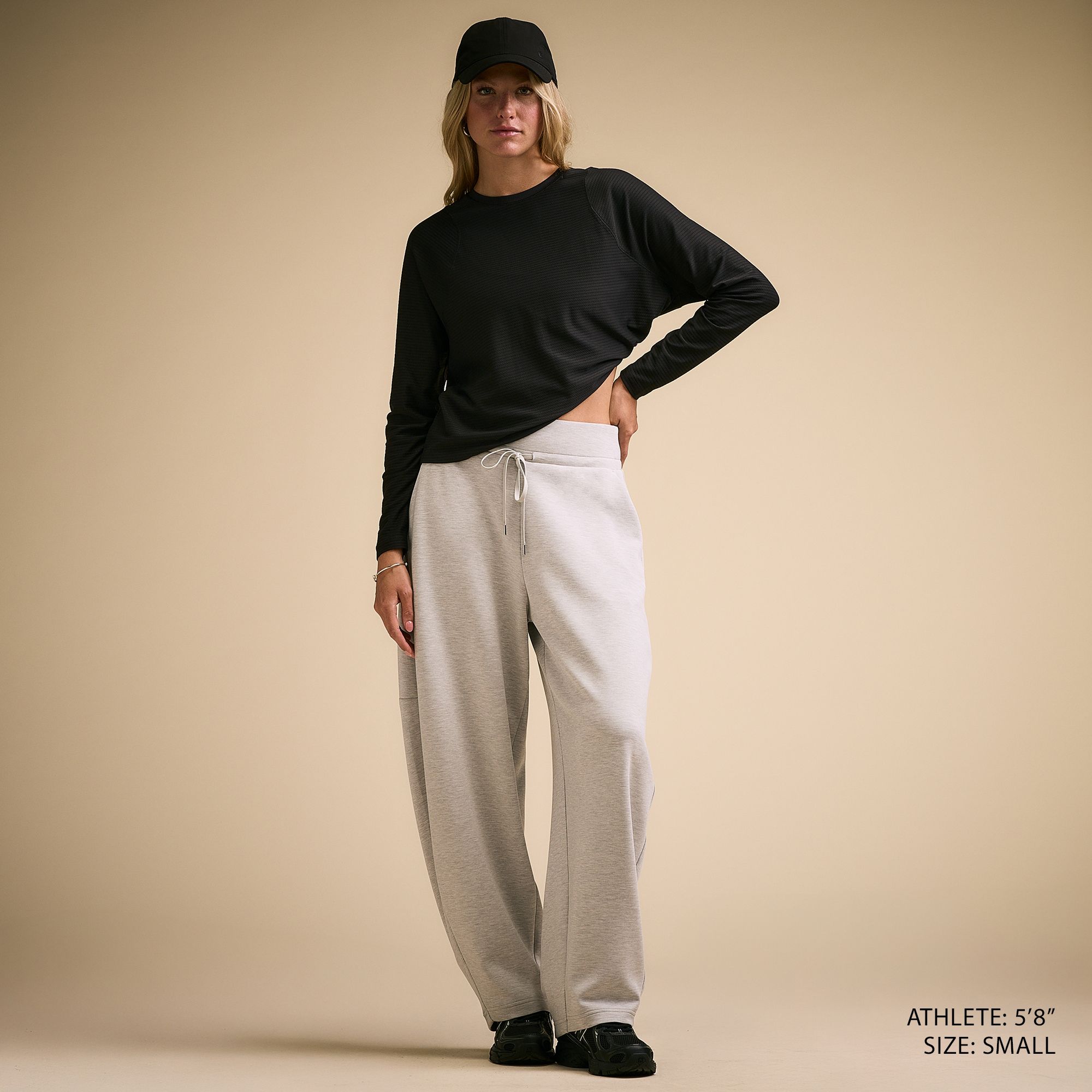 CALIA Women's Renew Seamed Cropped Long Sleeve Top product image