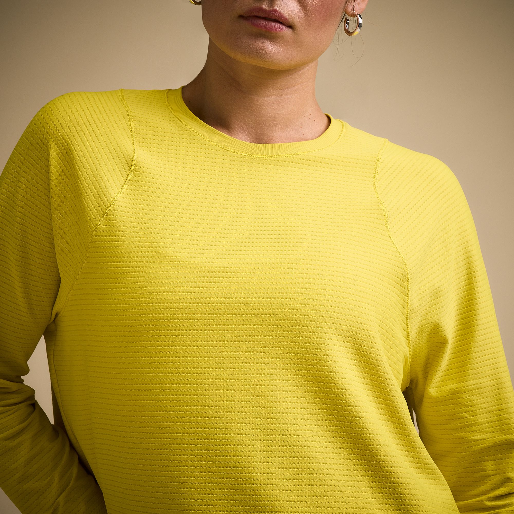 CALIA Women's Renew Seamed Cropped Long Sleeve Top product image
