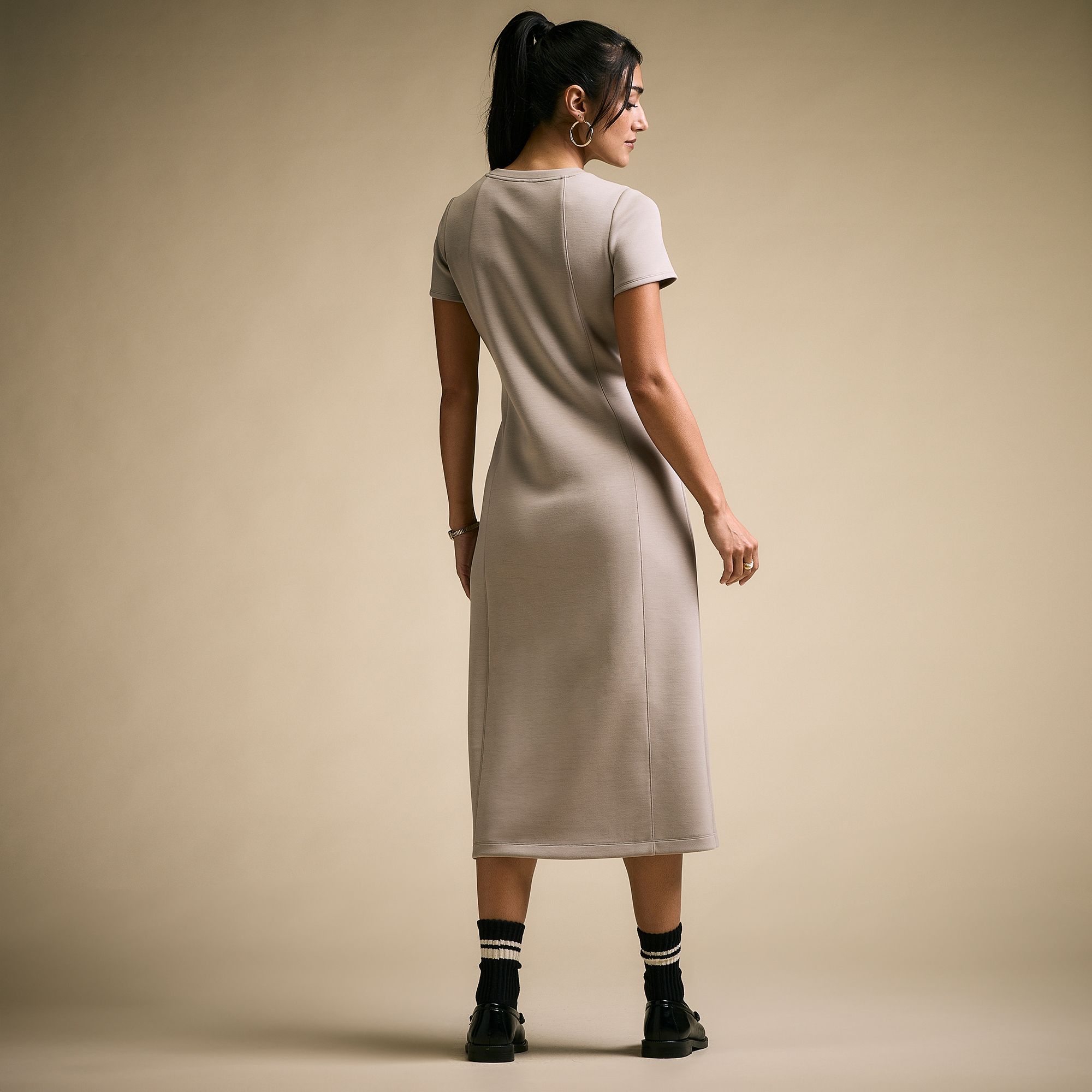 CALIA Women's Sandwash Paneled Midi Dress product image