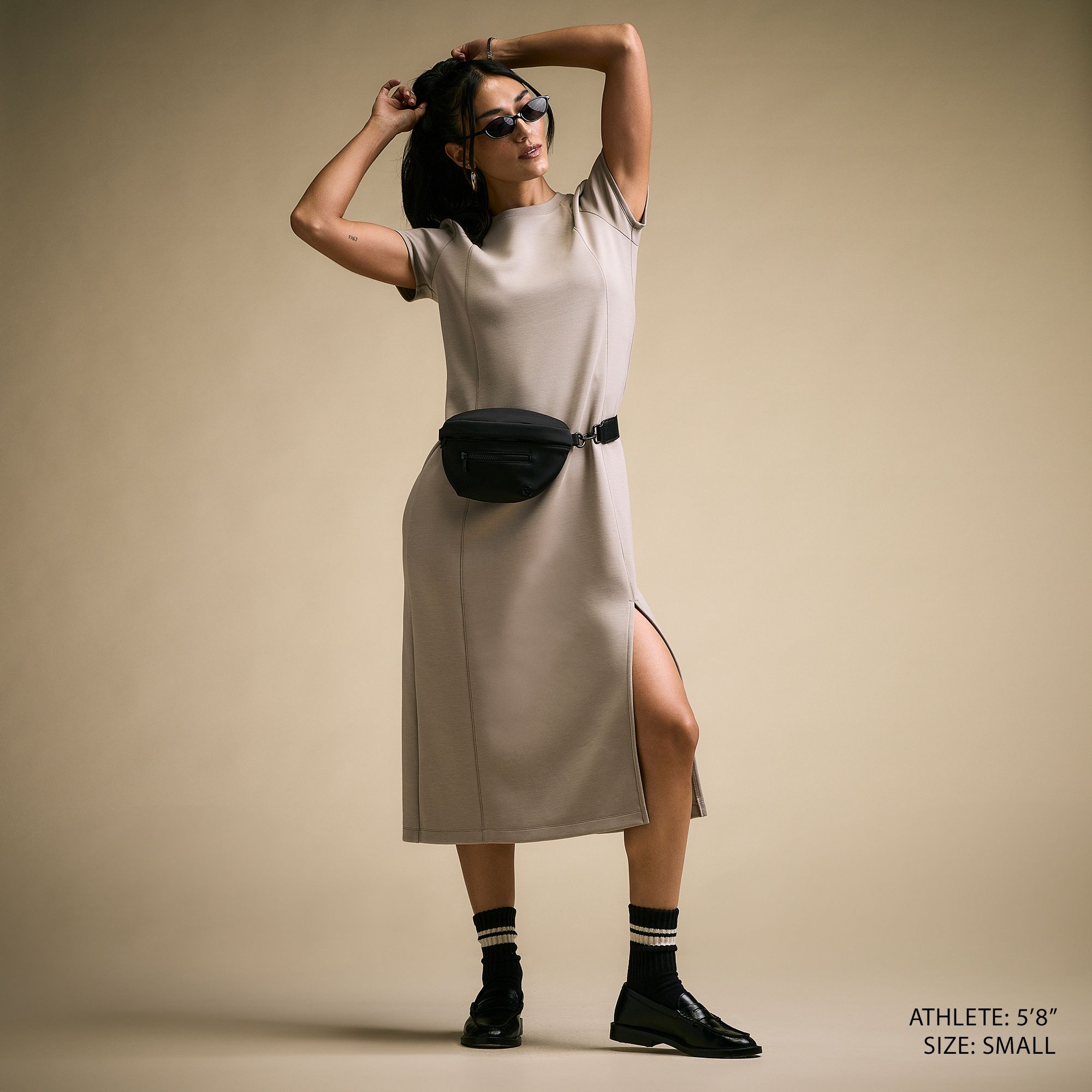 CALIA Women's Sandwash Paneled Midi Dress product image