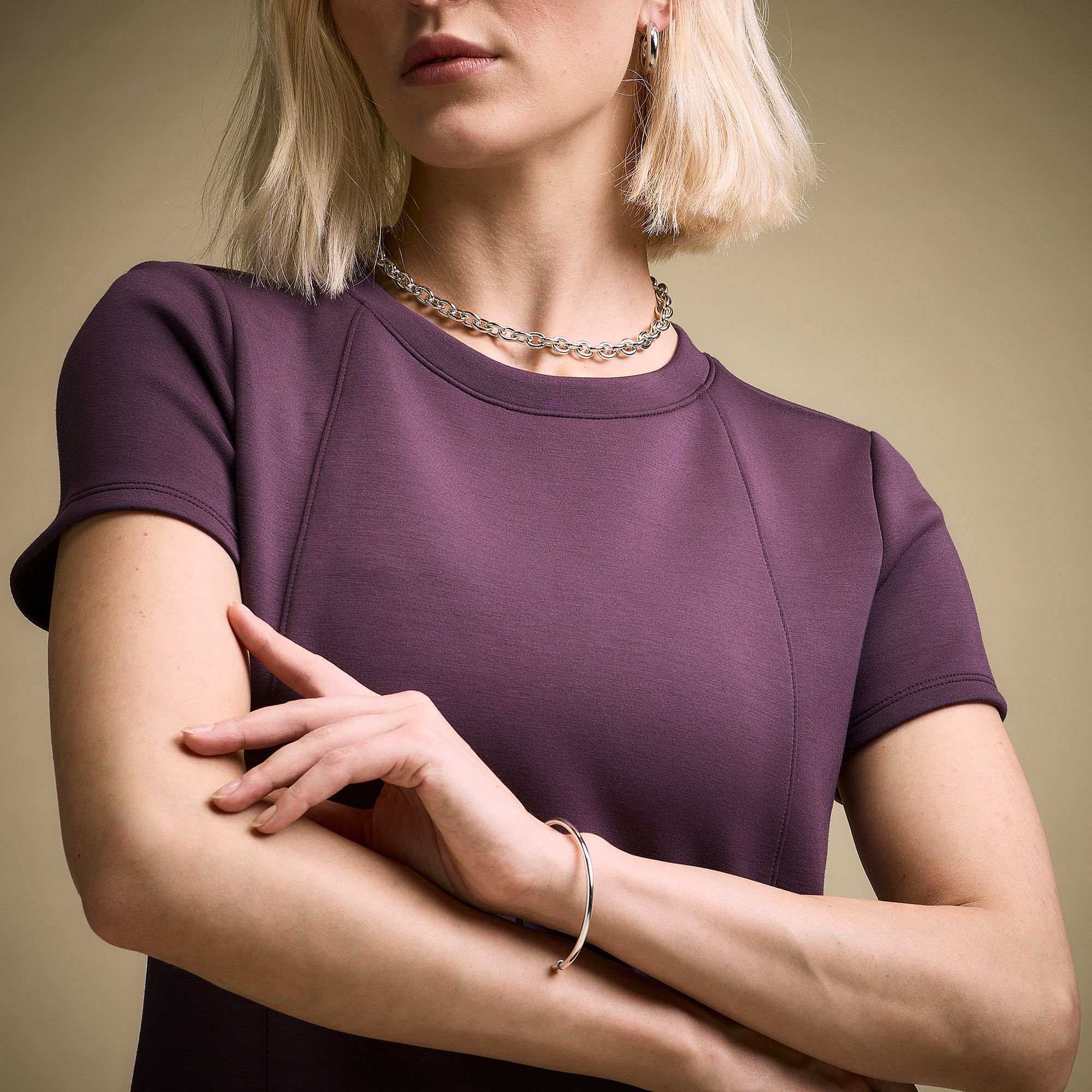 CALIA Women's Sandwash Paneled Midi Dress product image