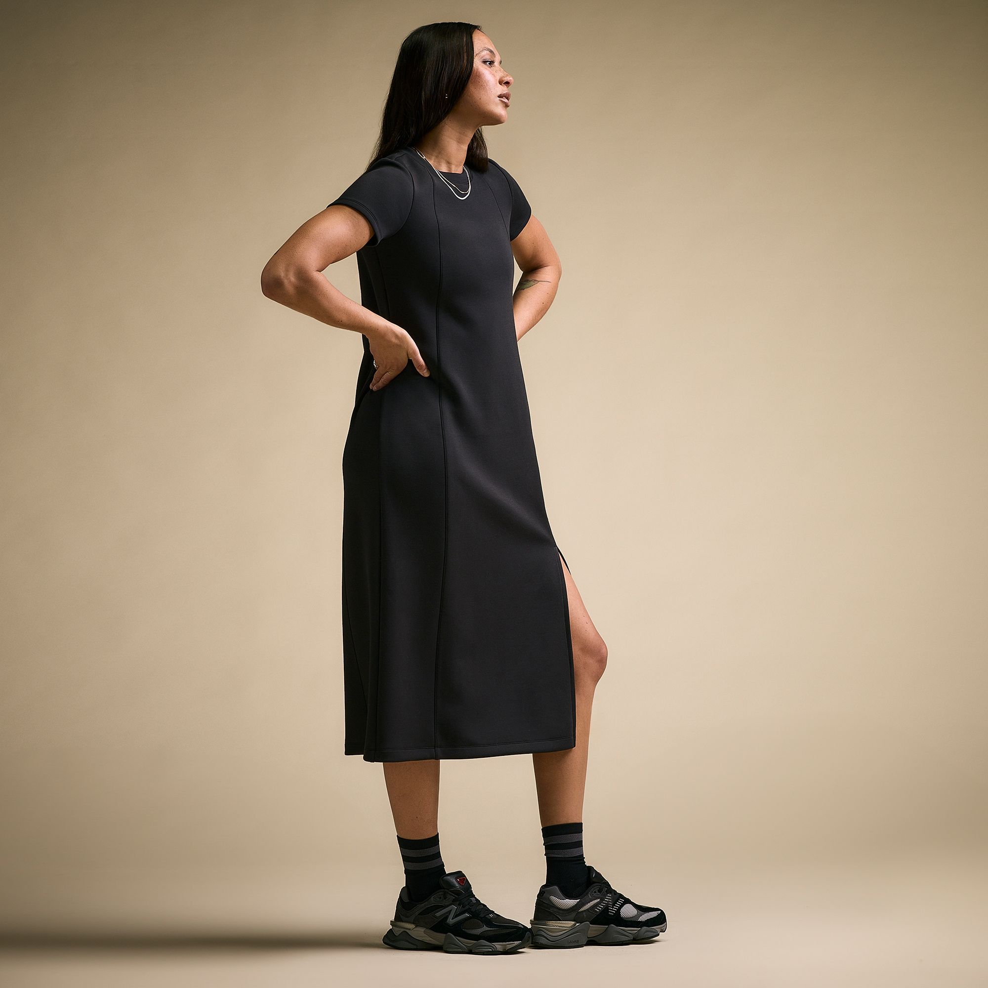 CALIA Women's Sandwash Paneled Midi Dress product image