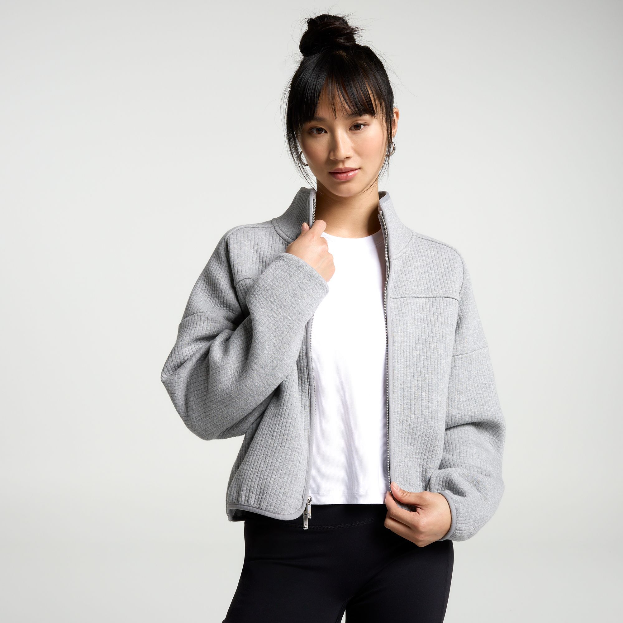 CALIA Women's Elevate Structured Full Zip product image