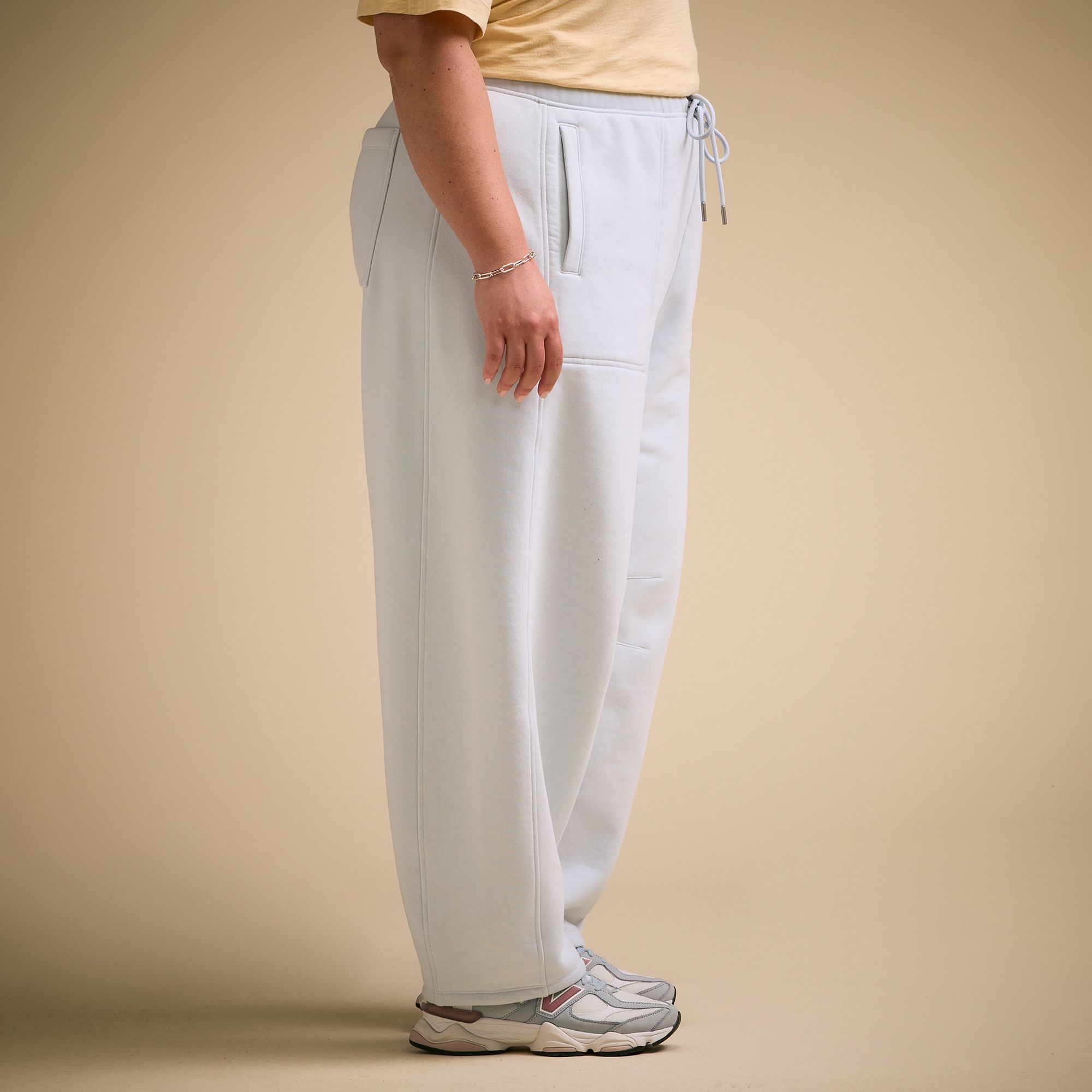 CALIA Women's Washed Cotton Fleece Barrel Sweatpant product image