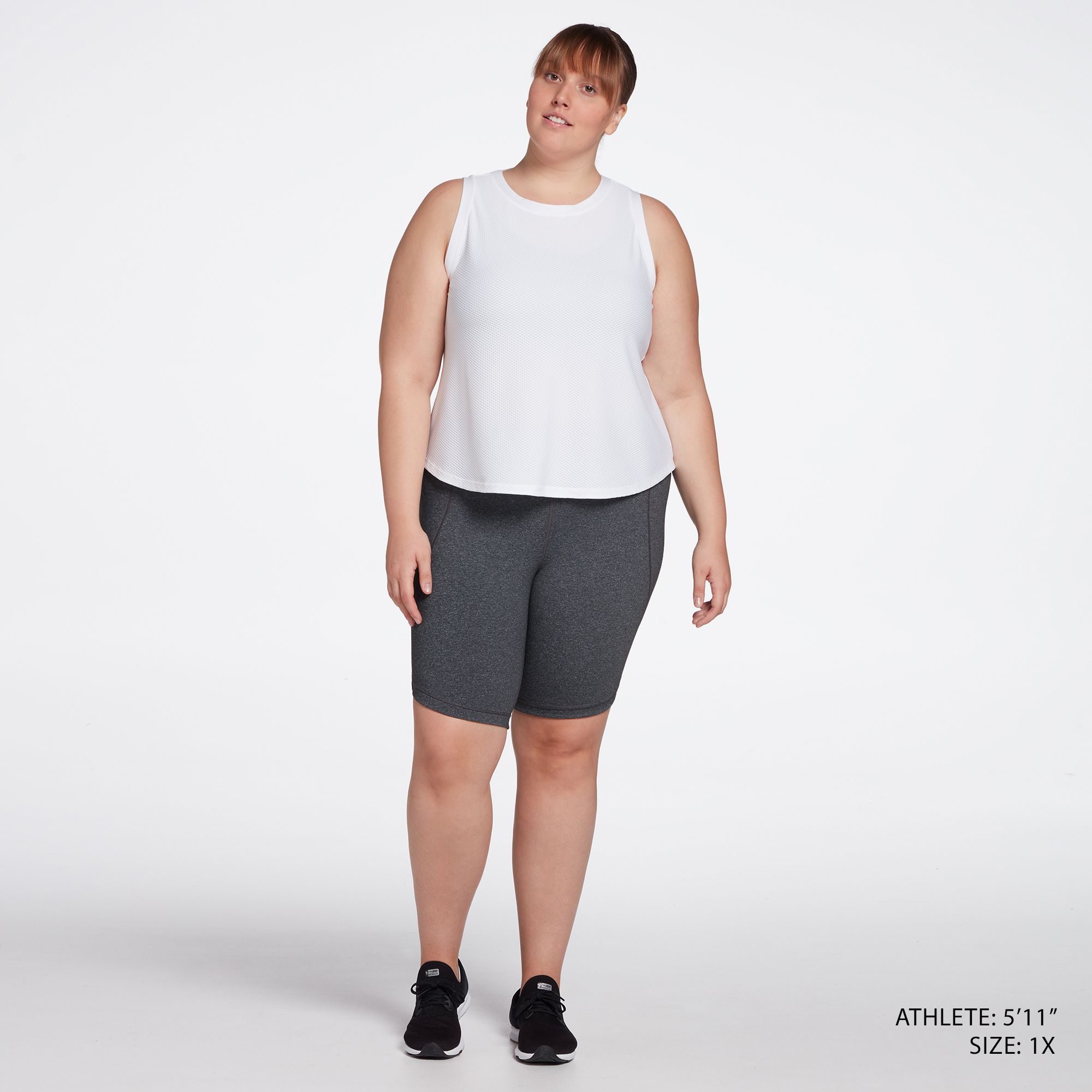 CALIA Women's High-Low Mesh Tank Top product image