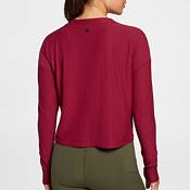 CALIA Women's Diamond Mesh Long Sleeve Shirt product image