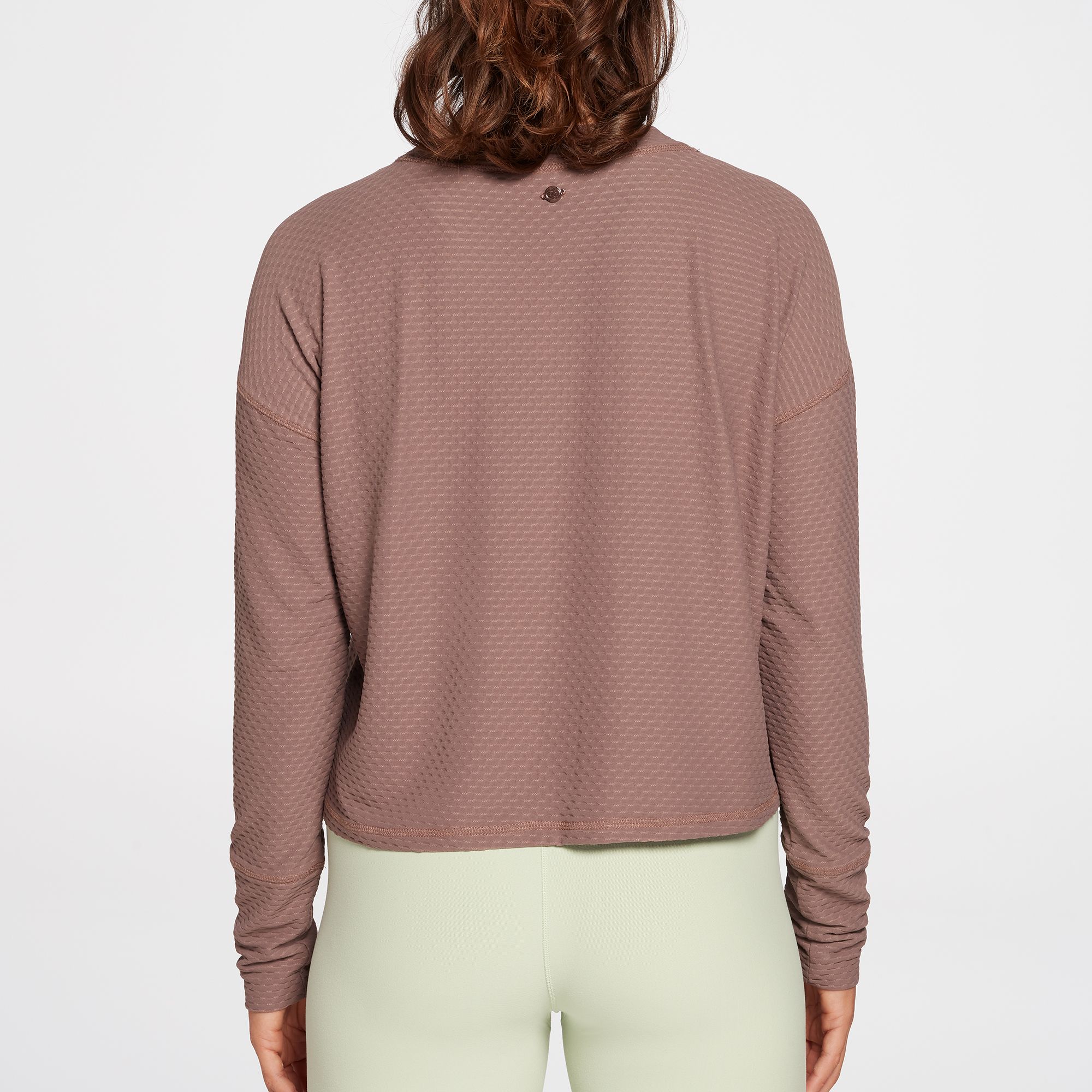 CALIA Women's Diamond Mesh Long Sleeve Shirt product image