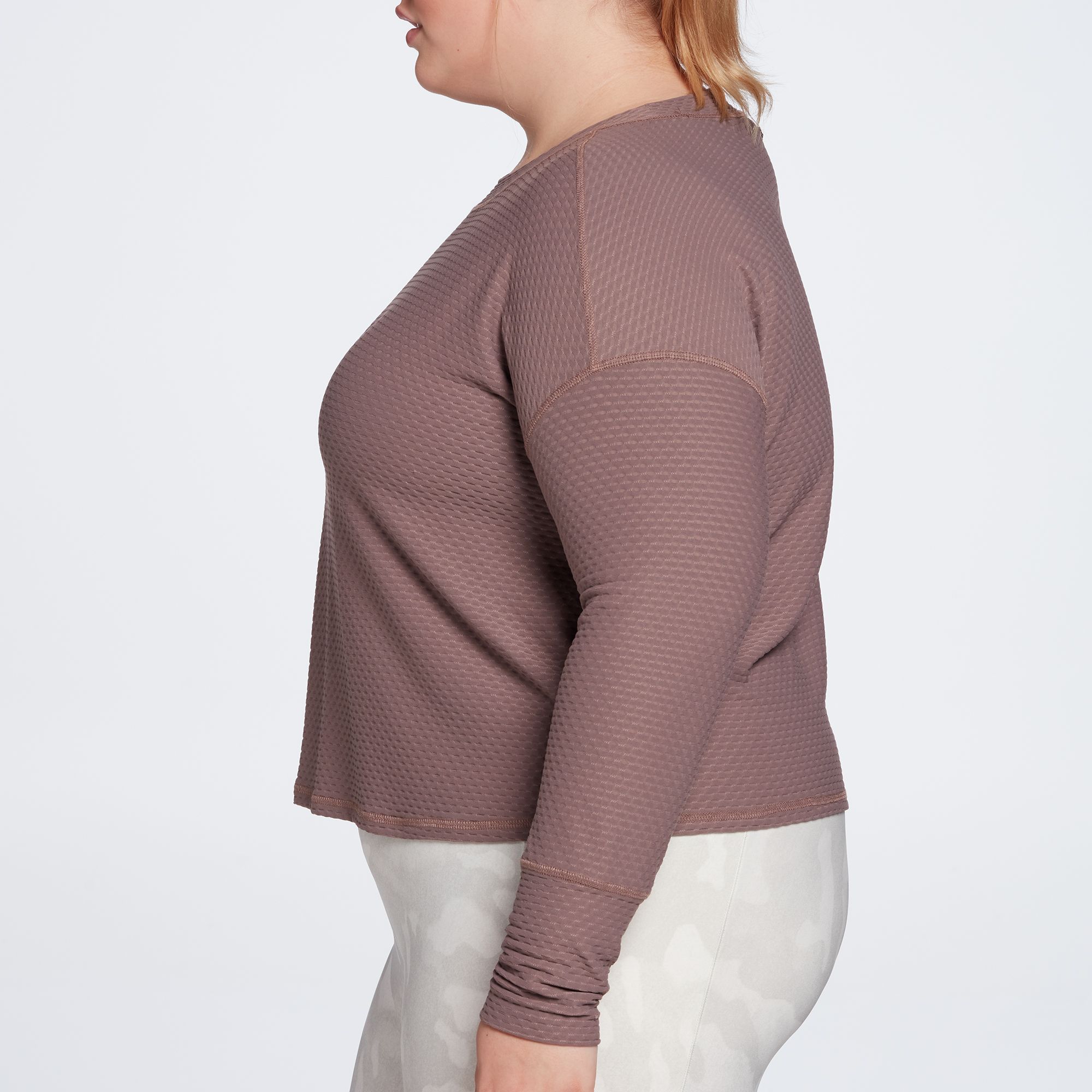 CALIA Women's Diamond Mesh Long Sleeve Shirt product image