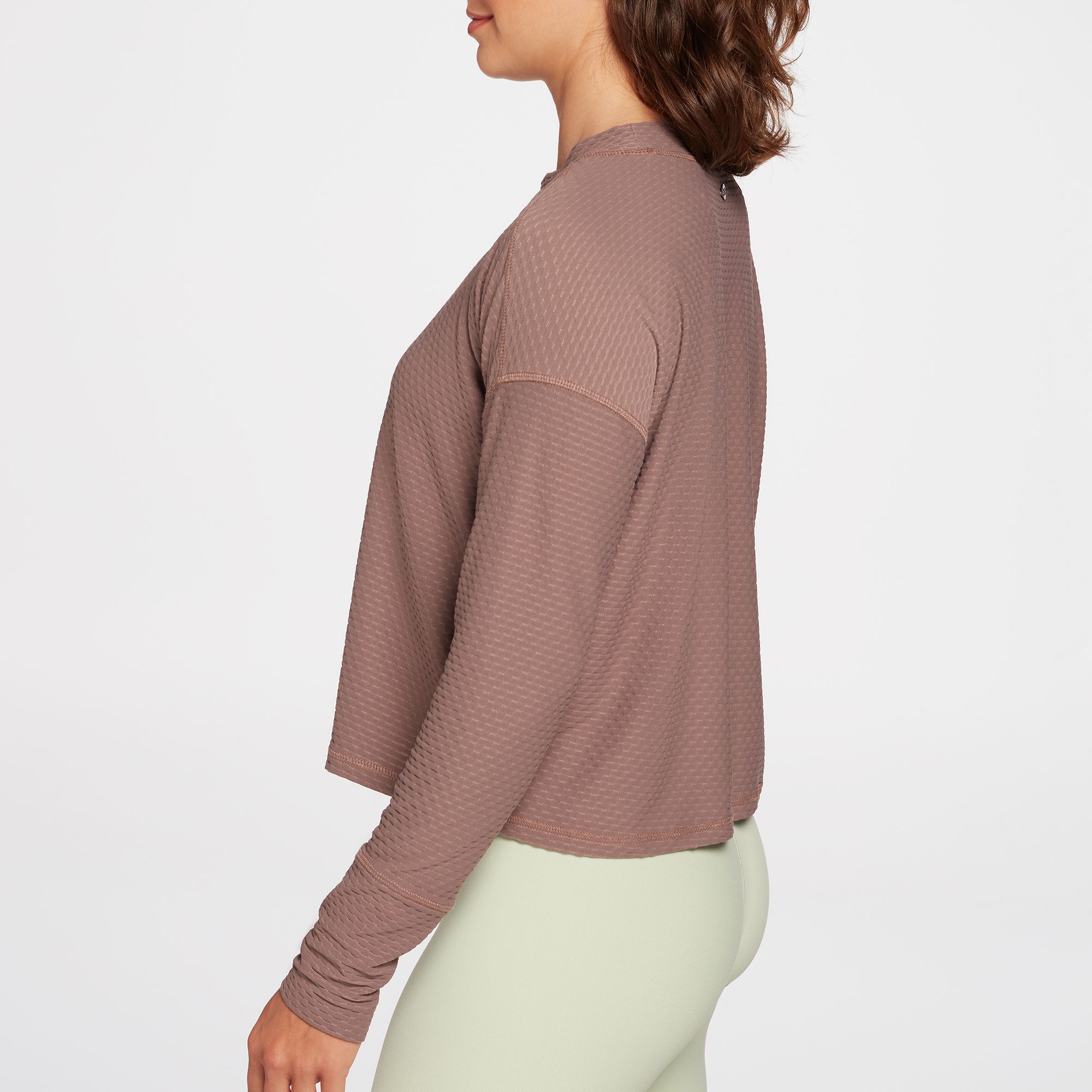 CALIA Women's Diamond Mesh Long Sleeve Shirt product image