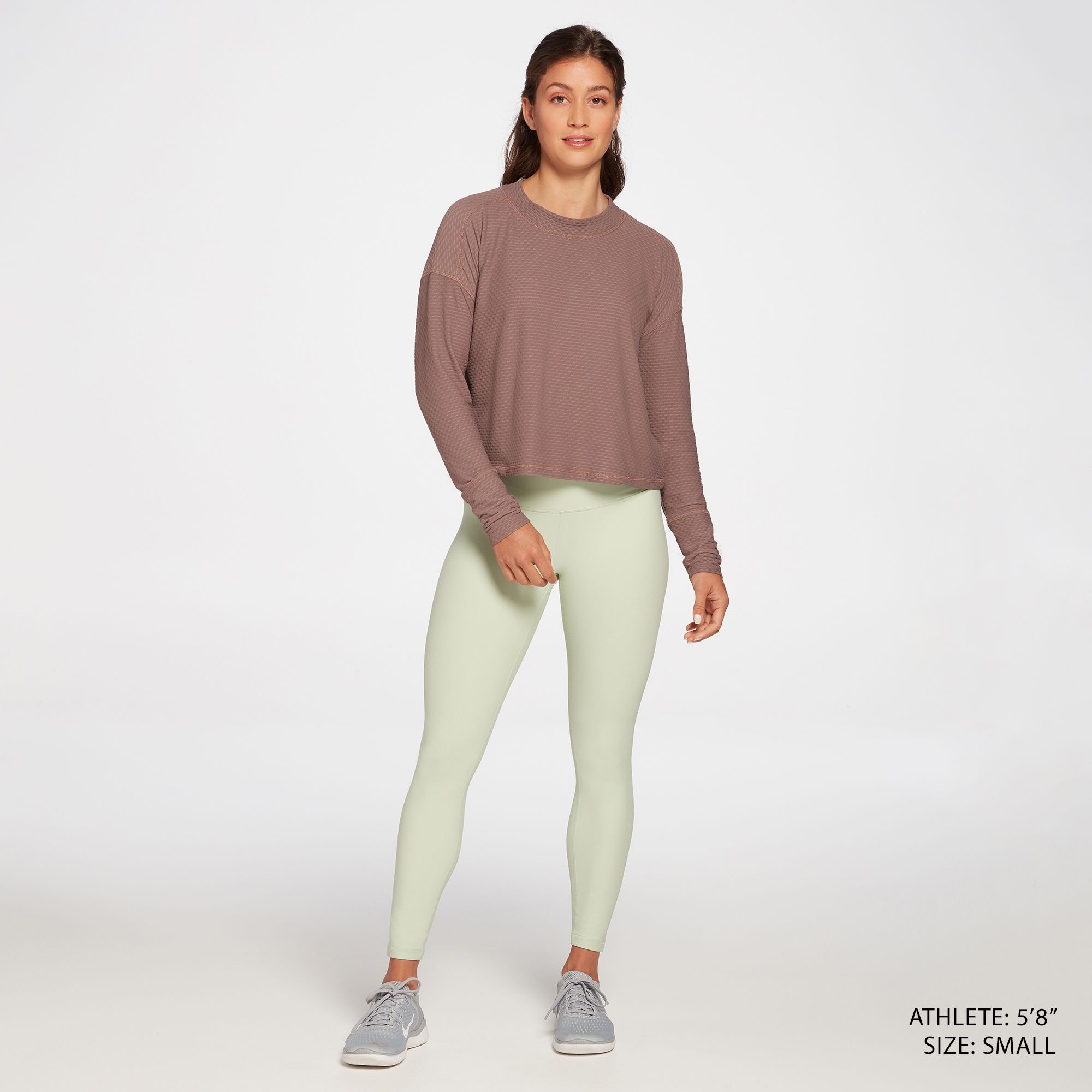 CALIA Women's Diamond Mesh Long Sleeve Shirt product image