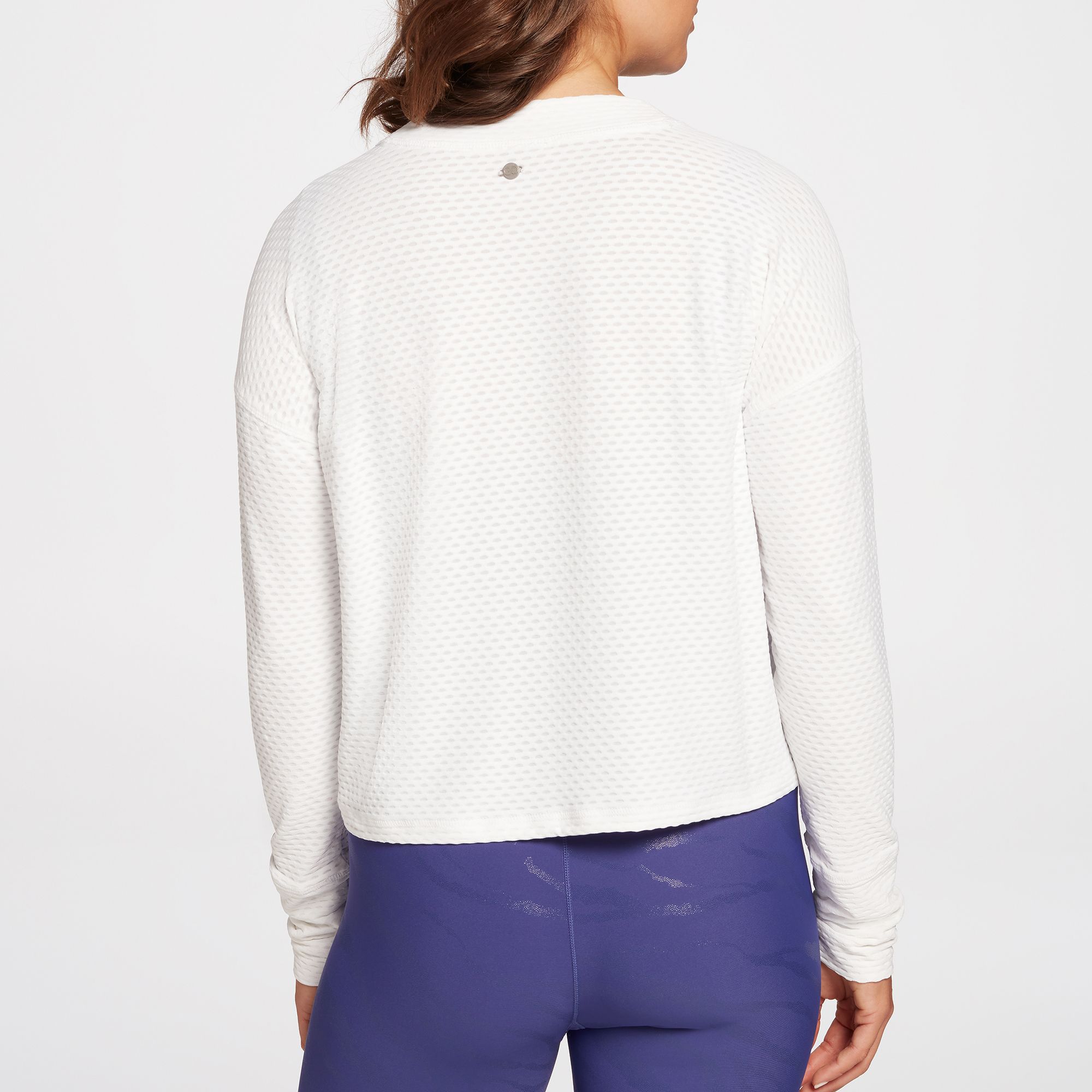 CALIA Women's Diamond Mesh Long Sleeve Shirt product image