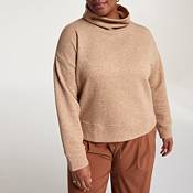 CALIA Women's Cloud Lunar Jacquard Funnel Neck Sweater product image