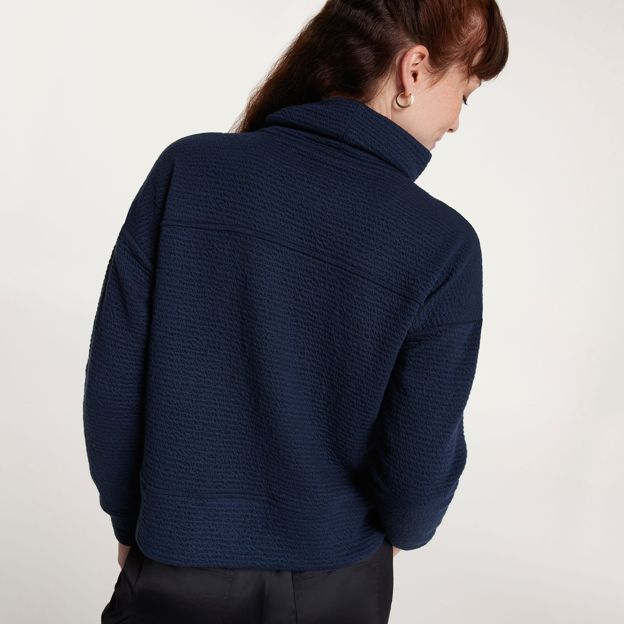 CALIA Women's Lunar Jacquard Funnel Neck product image