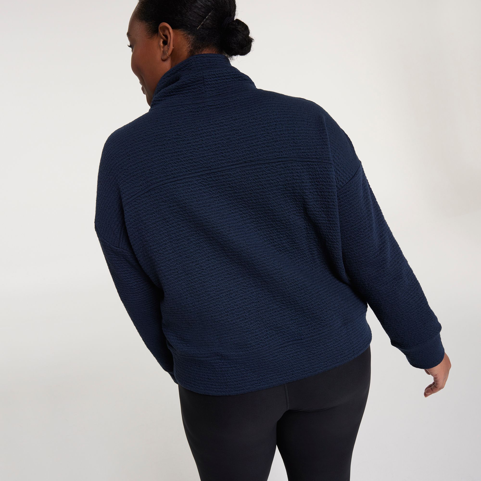 CALIA Women's Lunar Jacquard Funnel Neck product image