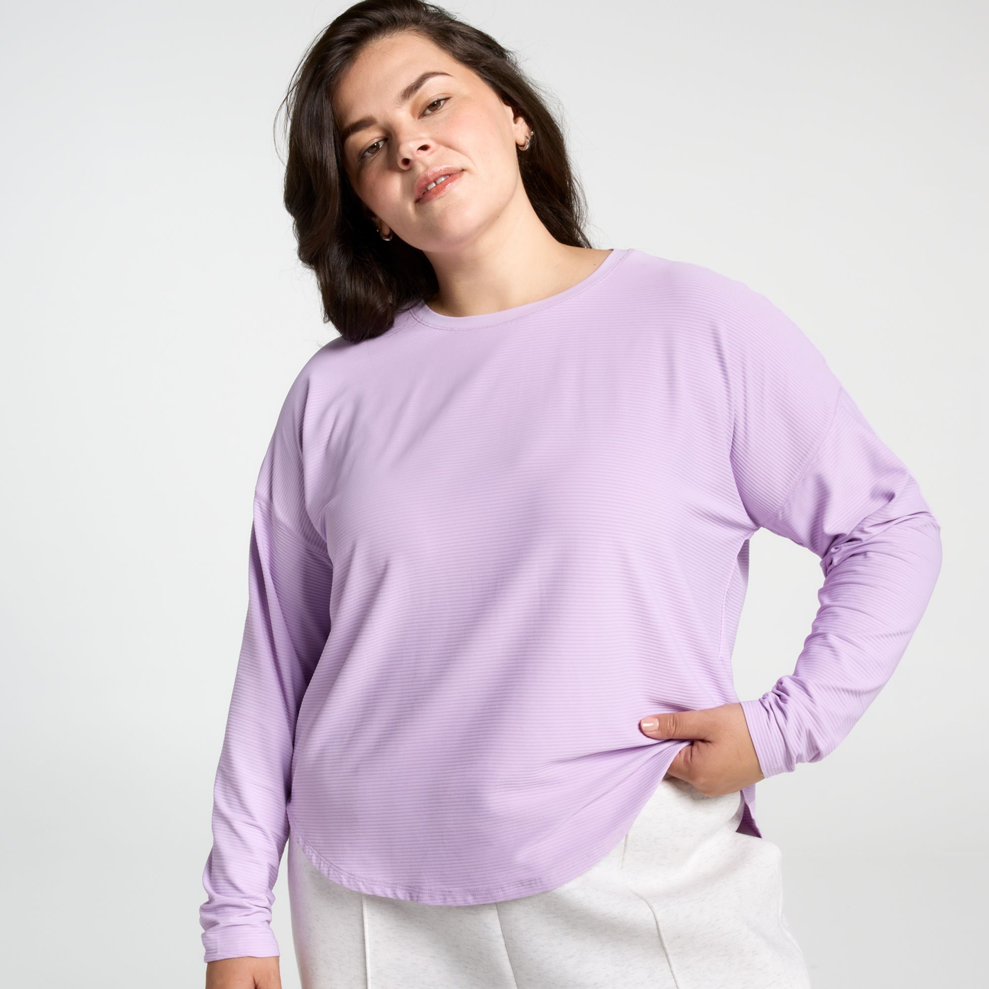 CALIA Women's Renew Drop Needle Long Sleeve Tee product image