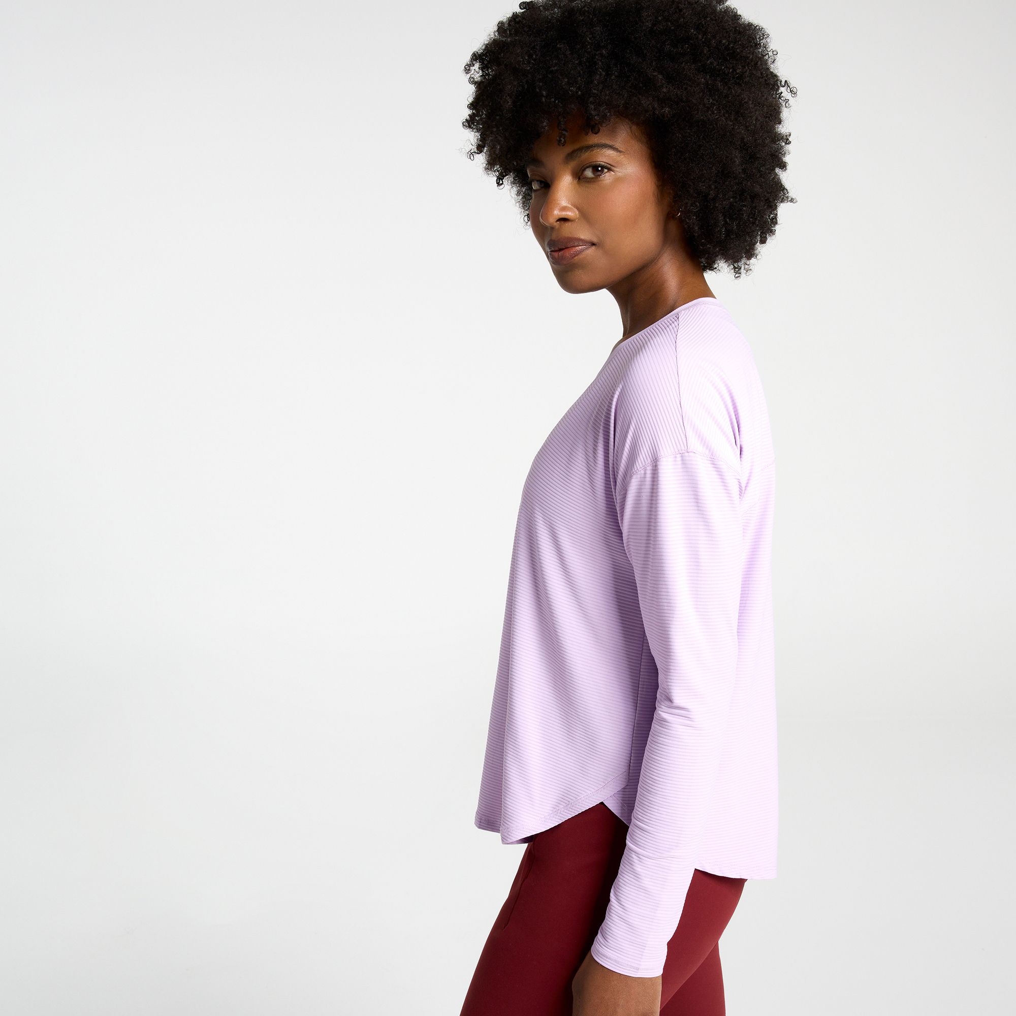 CALIA Women's Renew Drop Needle Long Sleeve Tee product image