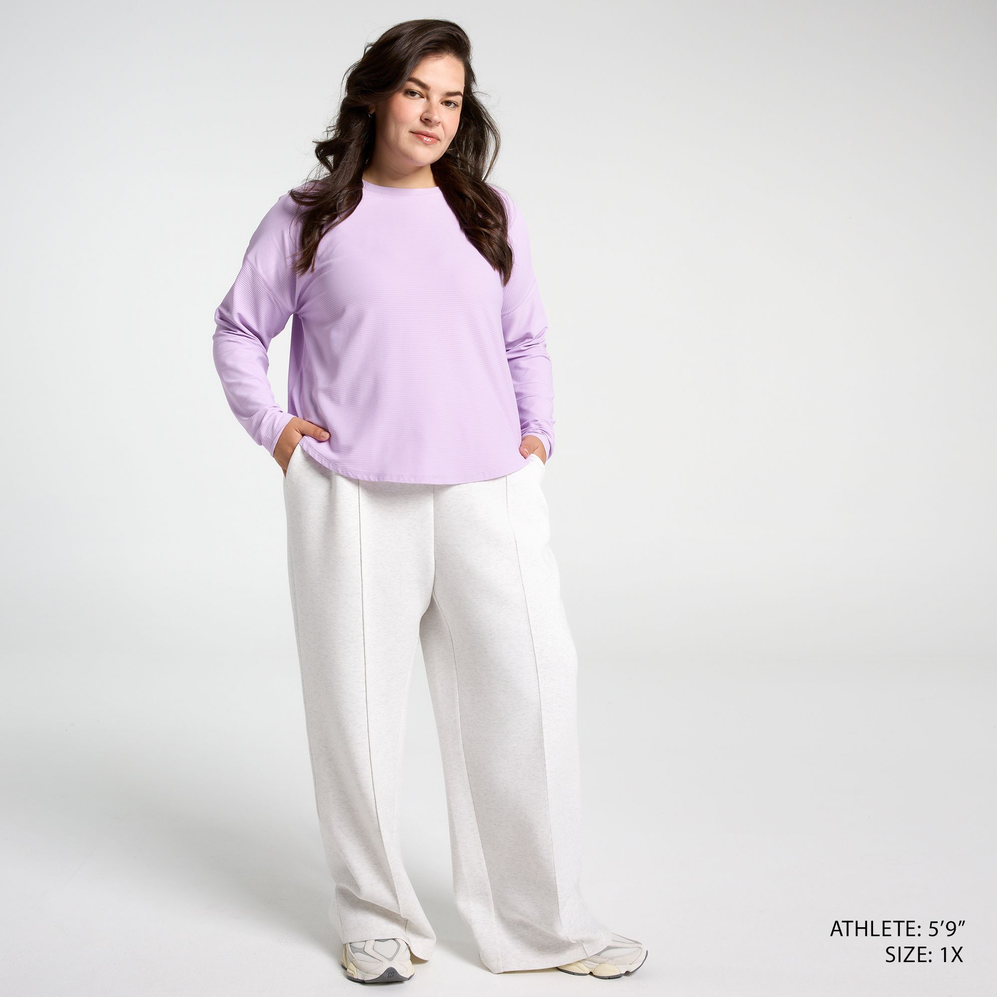 CALIA Women's Renew Drop Needle Long Sleeve Tee product image