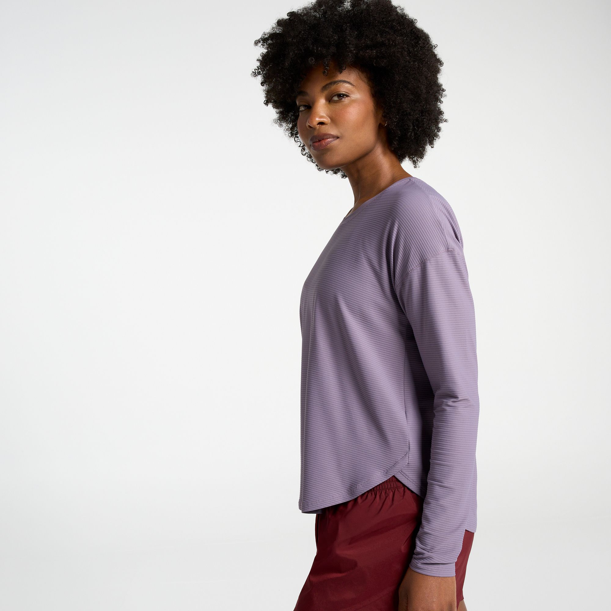 CALIA Women's Renew Drop Needle Long Sleeve Tee product image