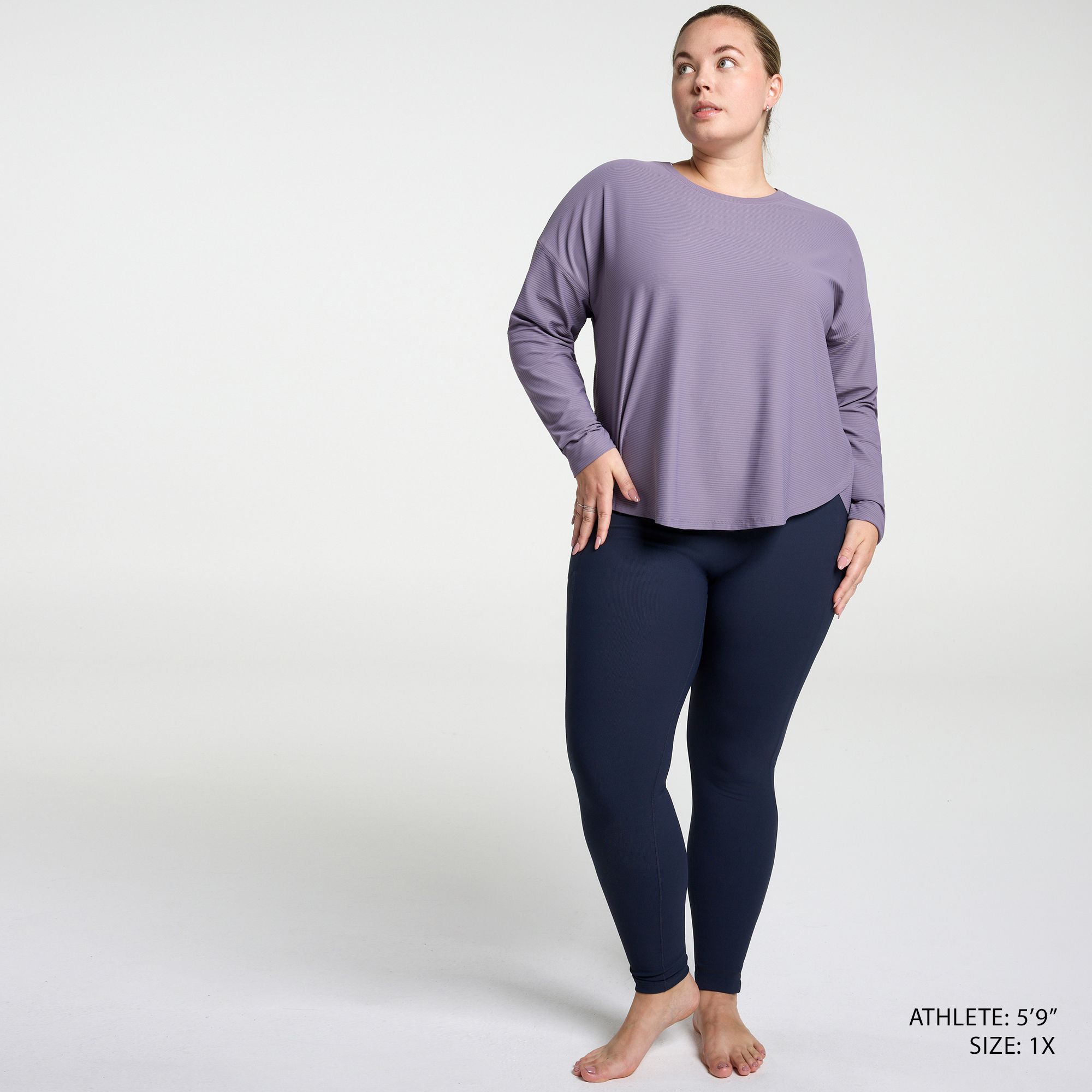 CALIA Women's Renew Drop Needle Long Sleeve Tee product image