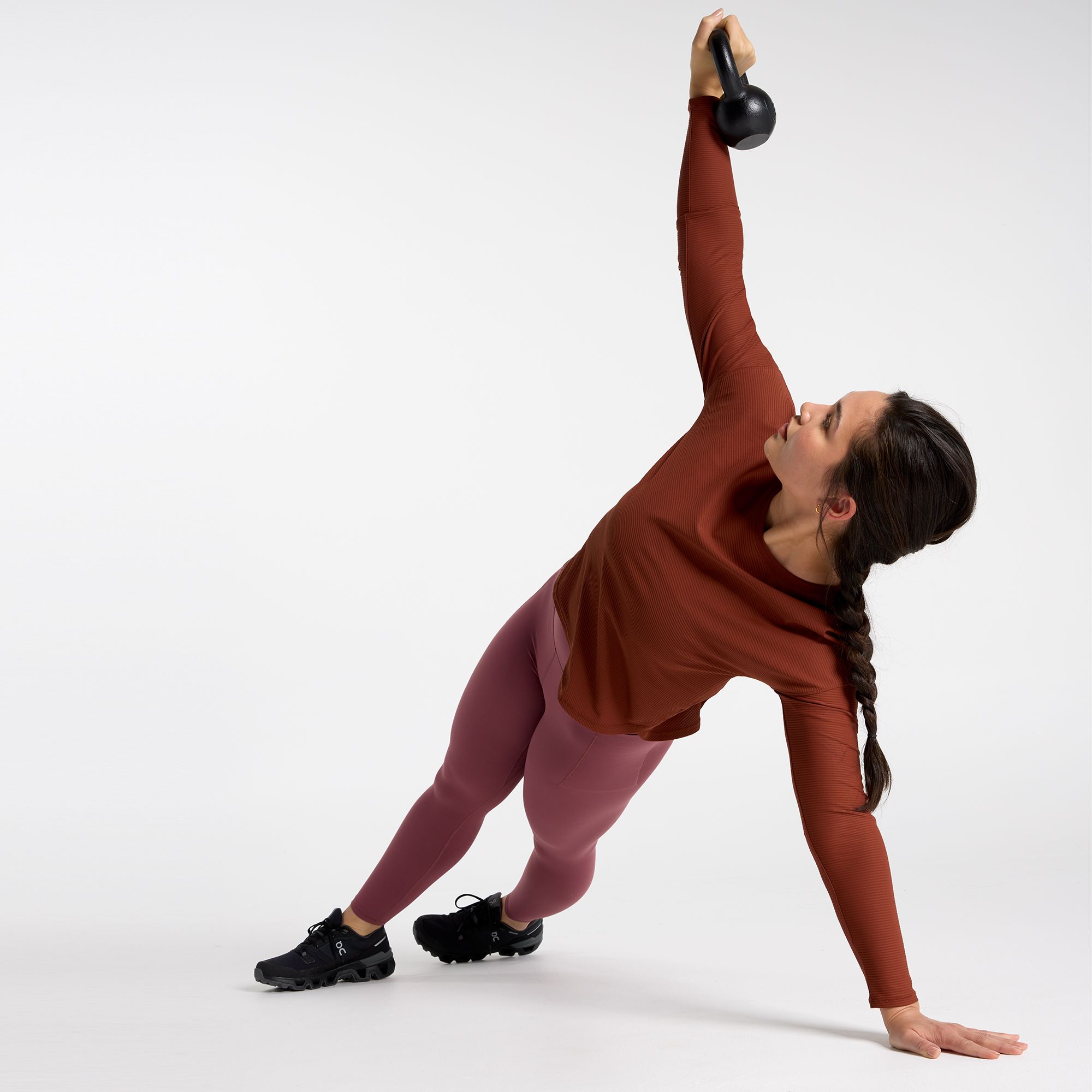 CALIA Women's Renew Drop Needle Long Sleeve Tee product image