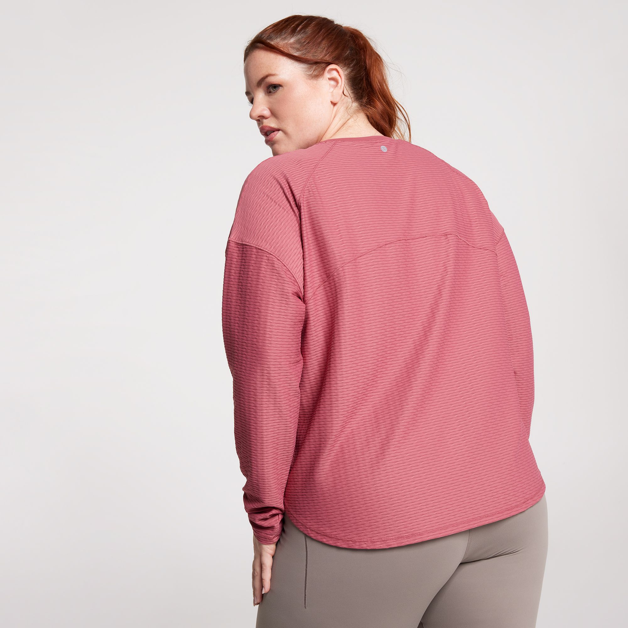 CALIA Women's Renew Twisted Mesh Long Sleeve Tee product image