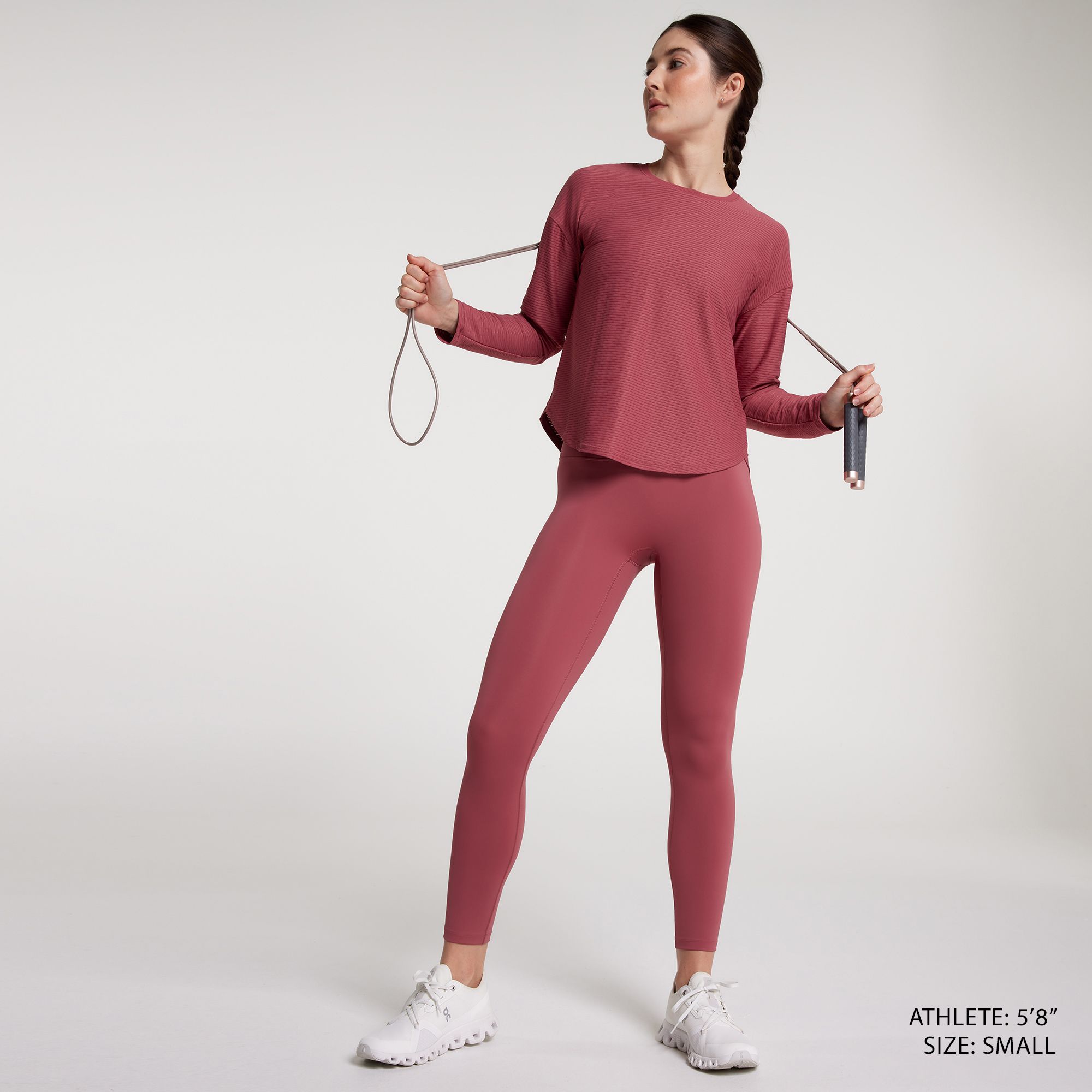 CALIA Women's Renew Twisted Mesh Long Sleeve Tee product image