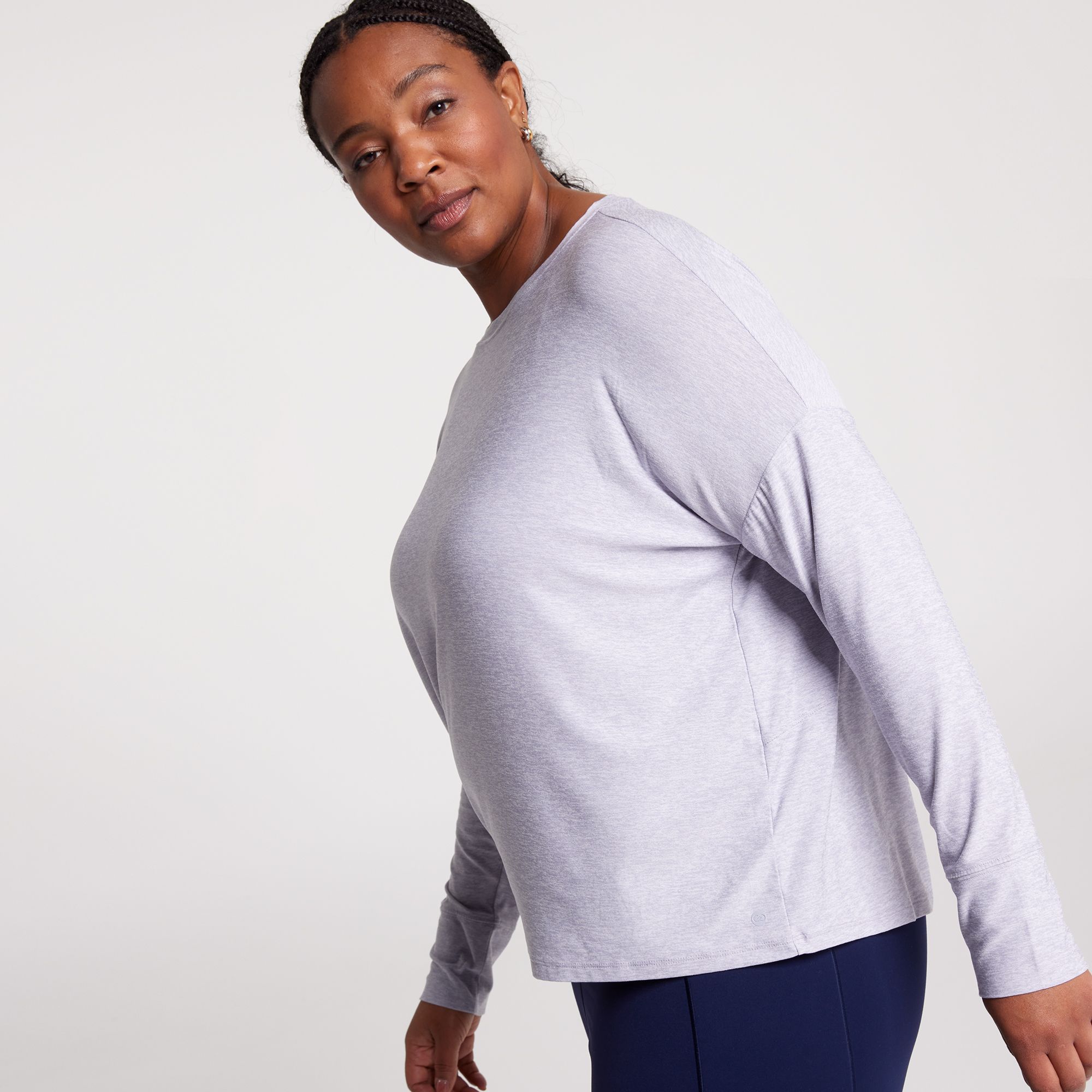 CALIA Women's LustraLux Oversized Long Sleeve Shirt product image