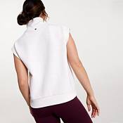 CALIA Women's Ottoman Sleeveless 1/4 Zip Shirt product image
